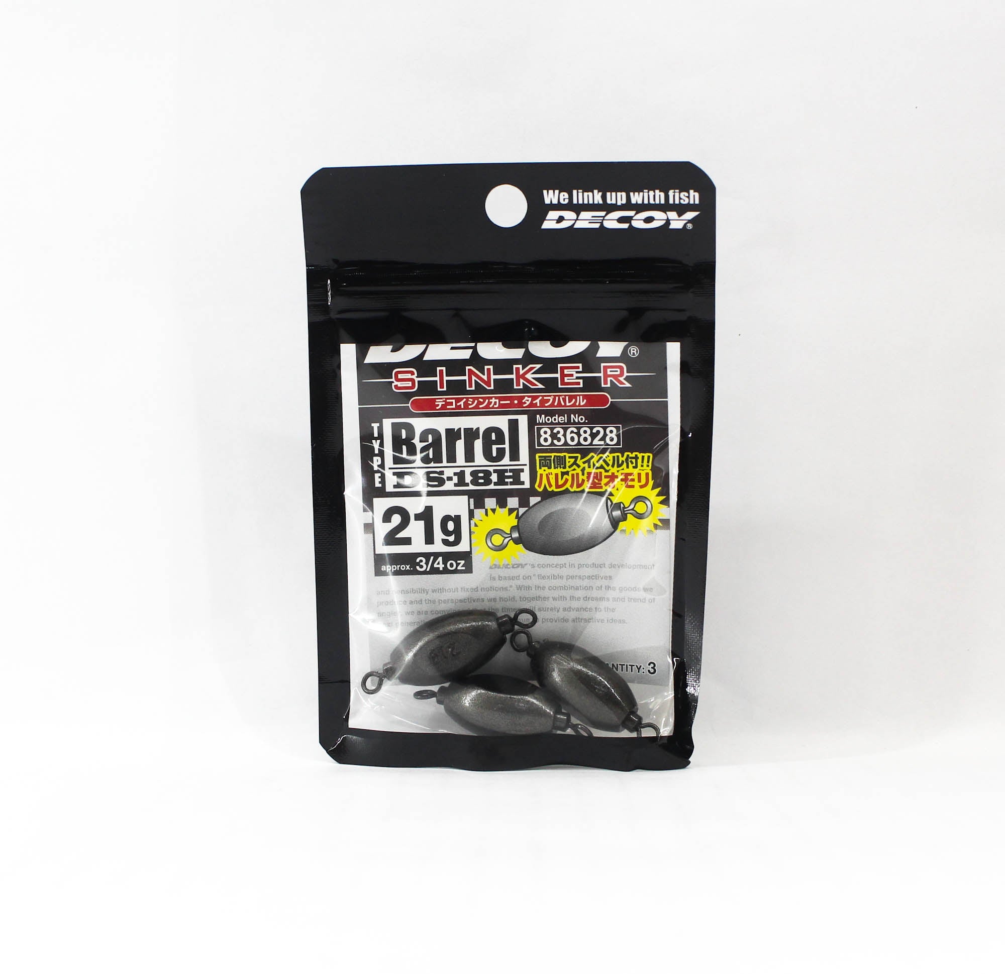 Decoy DS-18H Sinker Type Barrel Heavy Size 21 grams (6828)