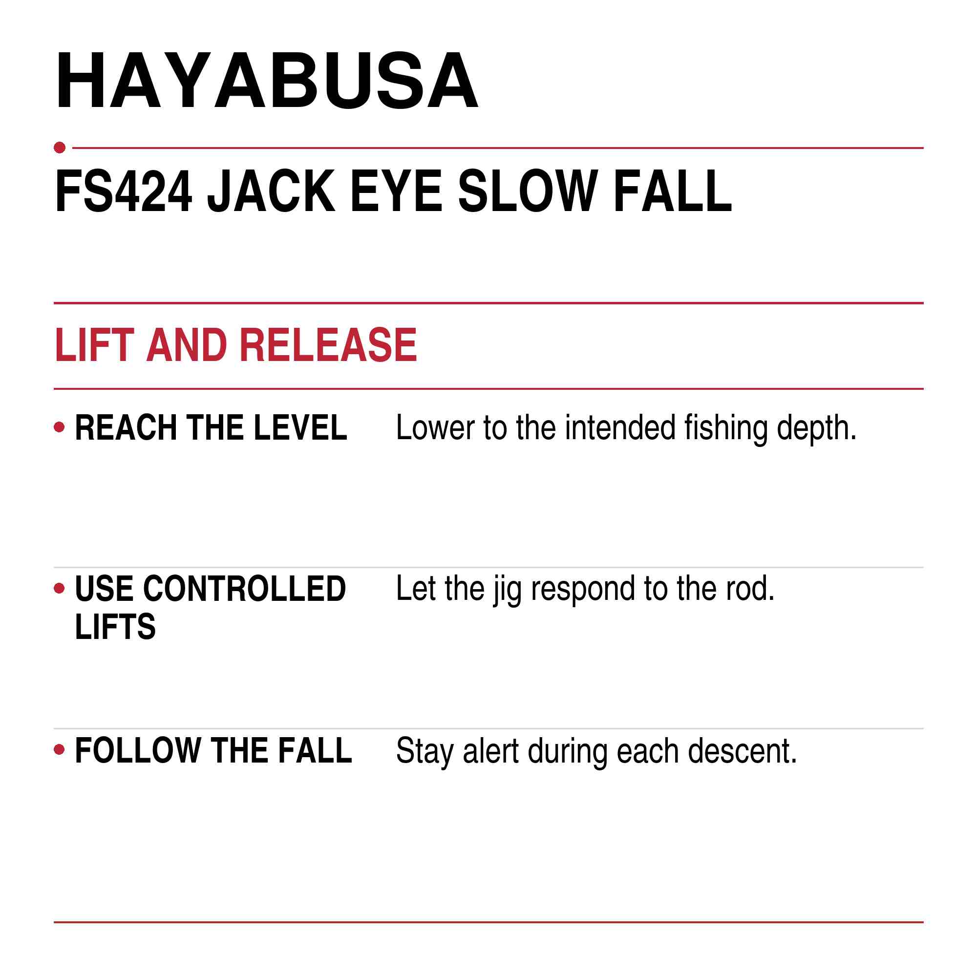 Hayabusa FS424 Metal Jig Jackeye Slow Fall 120 grams 04 (3102)