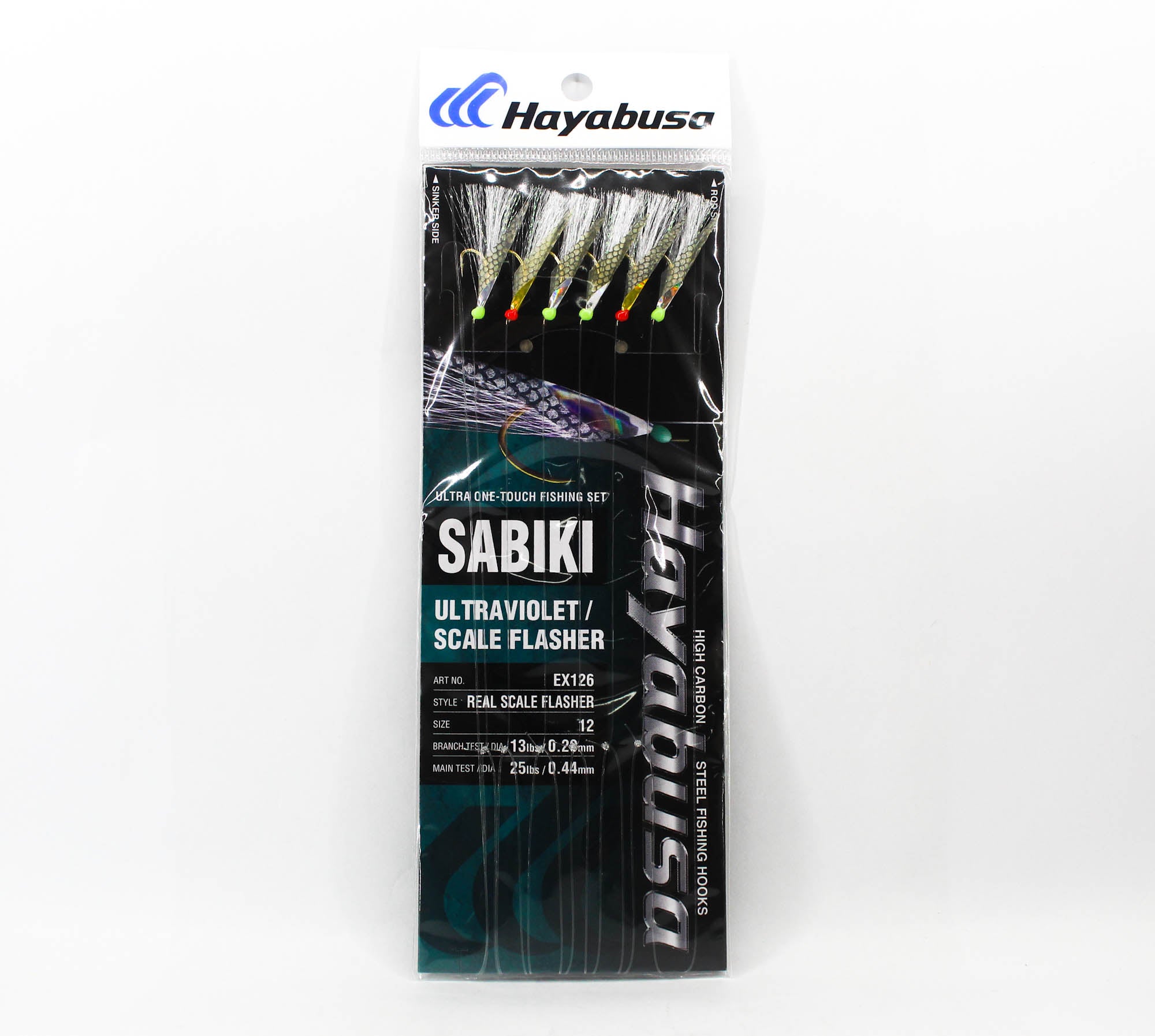 Hayabusa EX126 Sabiki Real Scale Flash Size 12 13lb (8999)