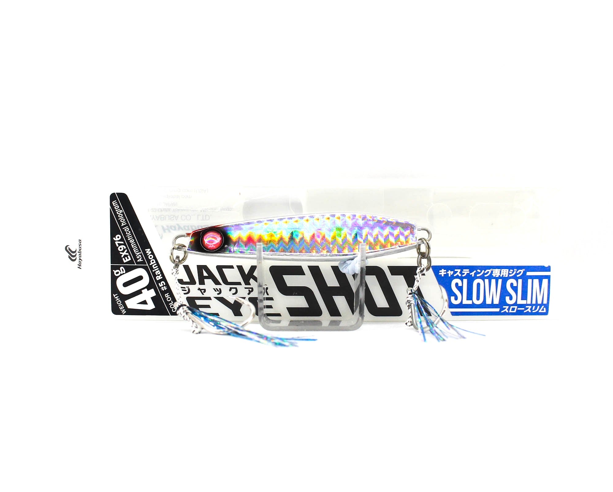 Hayabusa EX976 Metal Jig Jackeye Shot Slow Slim 40 grams 05 (2375)