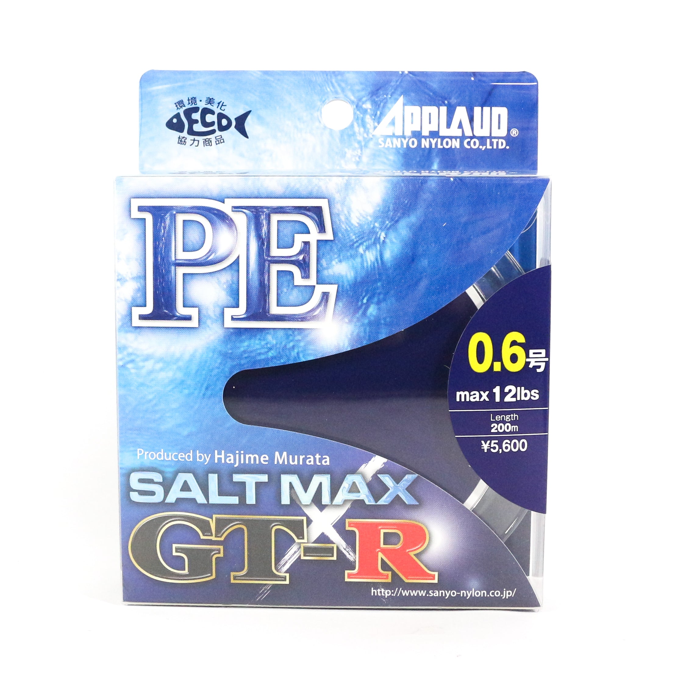 Sale Sanyo Applaud P.E Line Saltmax GT-R 200M Multi P.E 0.6 12Lb (0018)