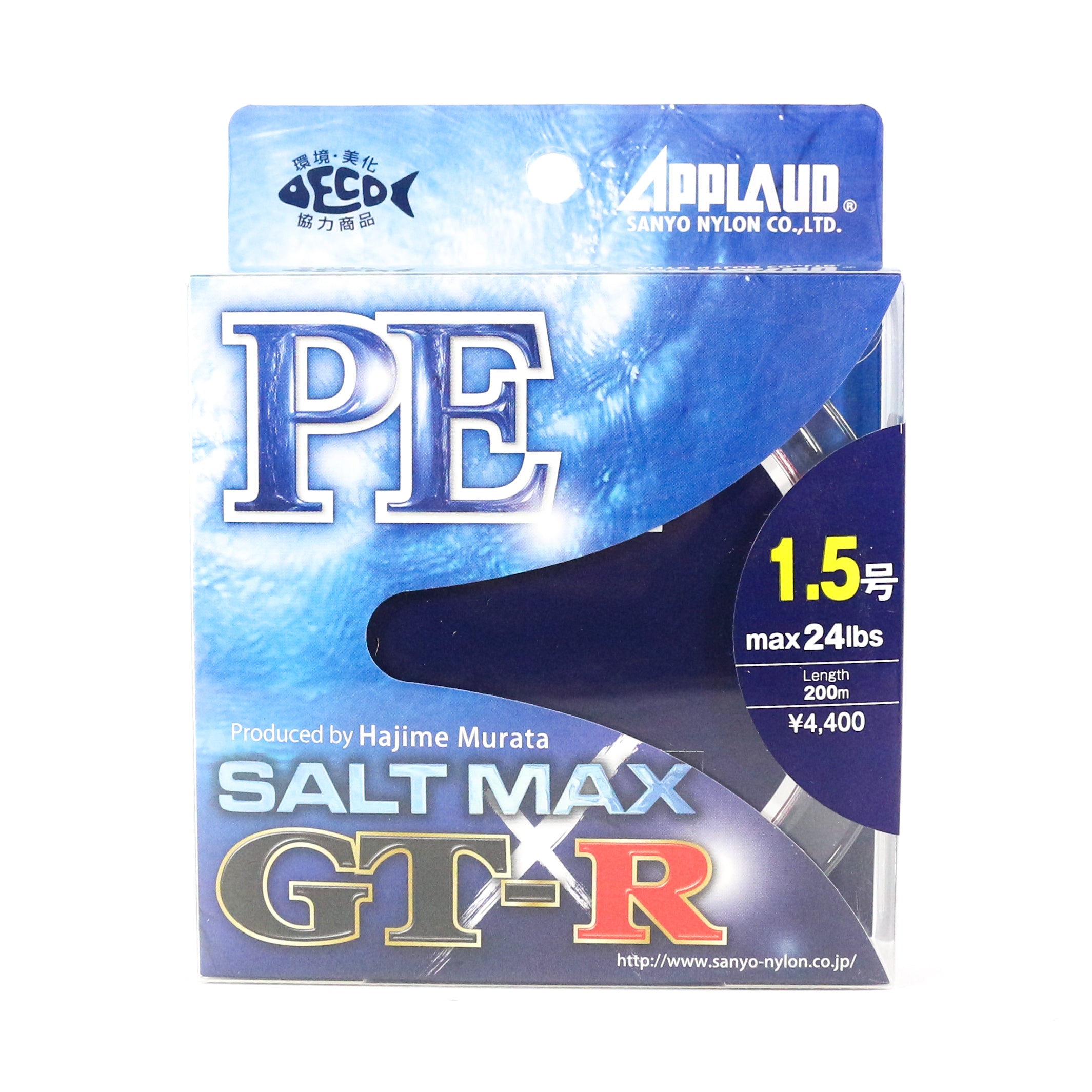 Sale Sanyo Applaud P.E Line Saltmax GT-R 200M Multi P.E 1.5 24Lb (0056)