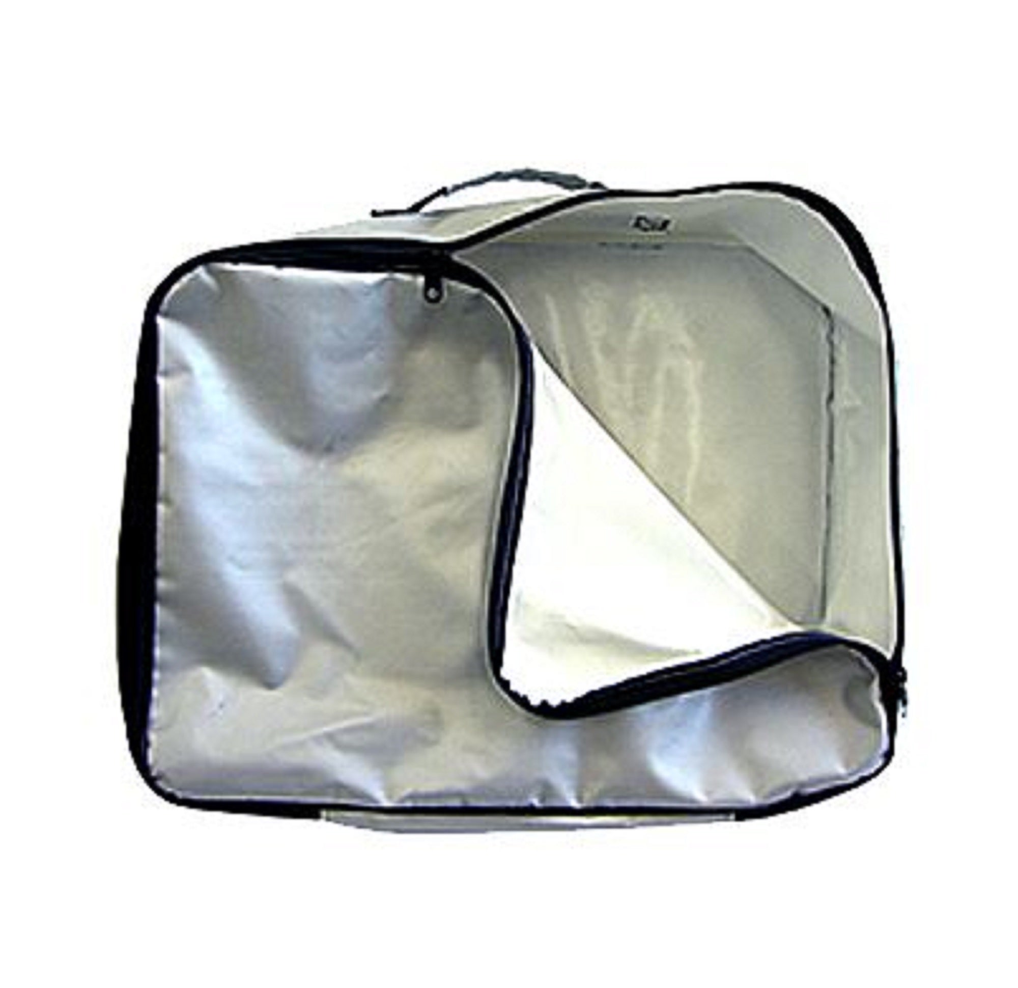 Hiyoshiya Five Two Boot Case 2 Room Bag 33cm x46cm x23cm Silver (6884)