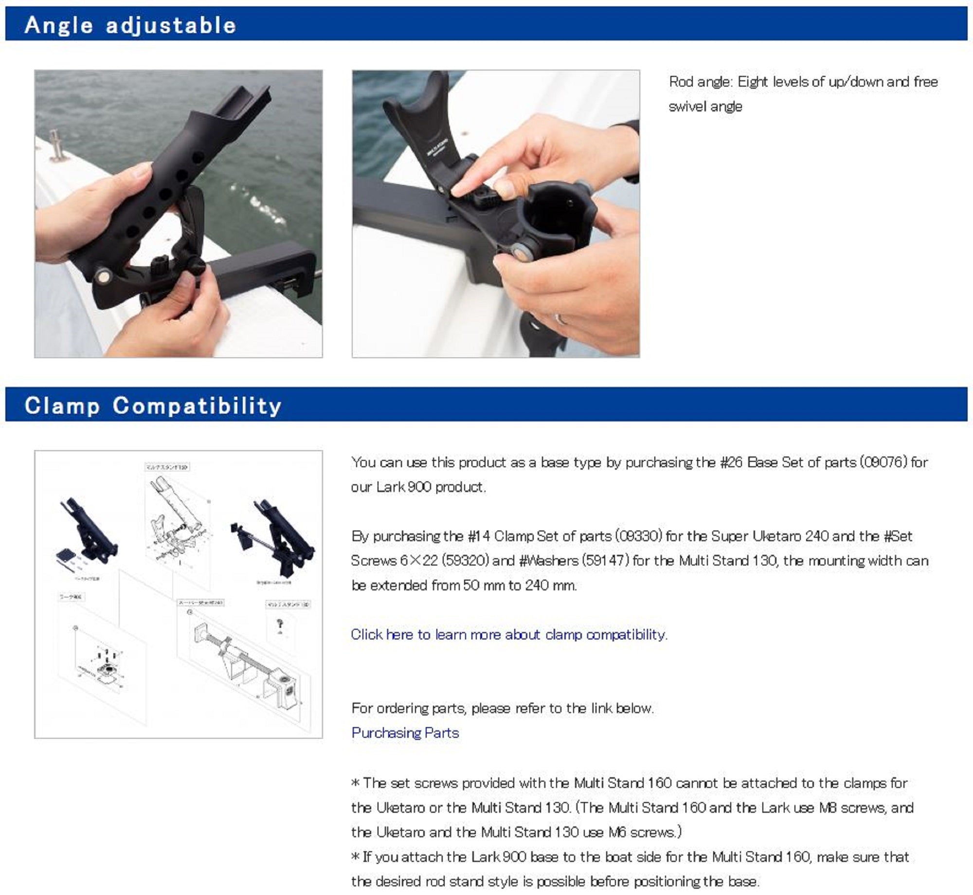 Daiichi #02043 Multi Stand 160 Rod Holder 312 x 157 x 74 mm (0433)