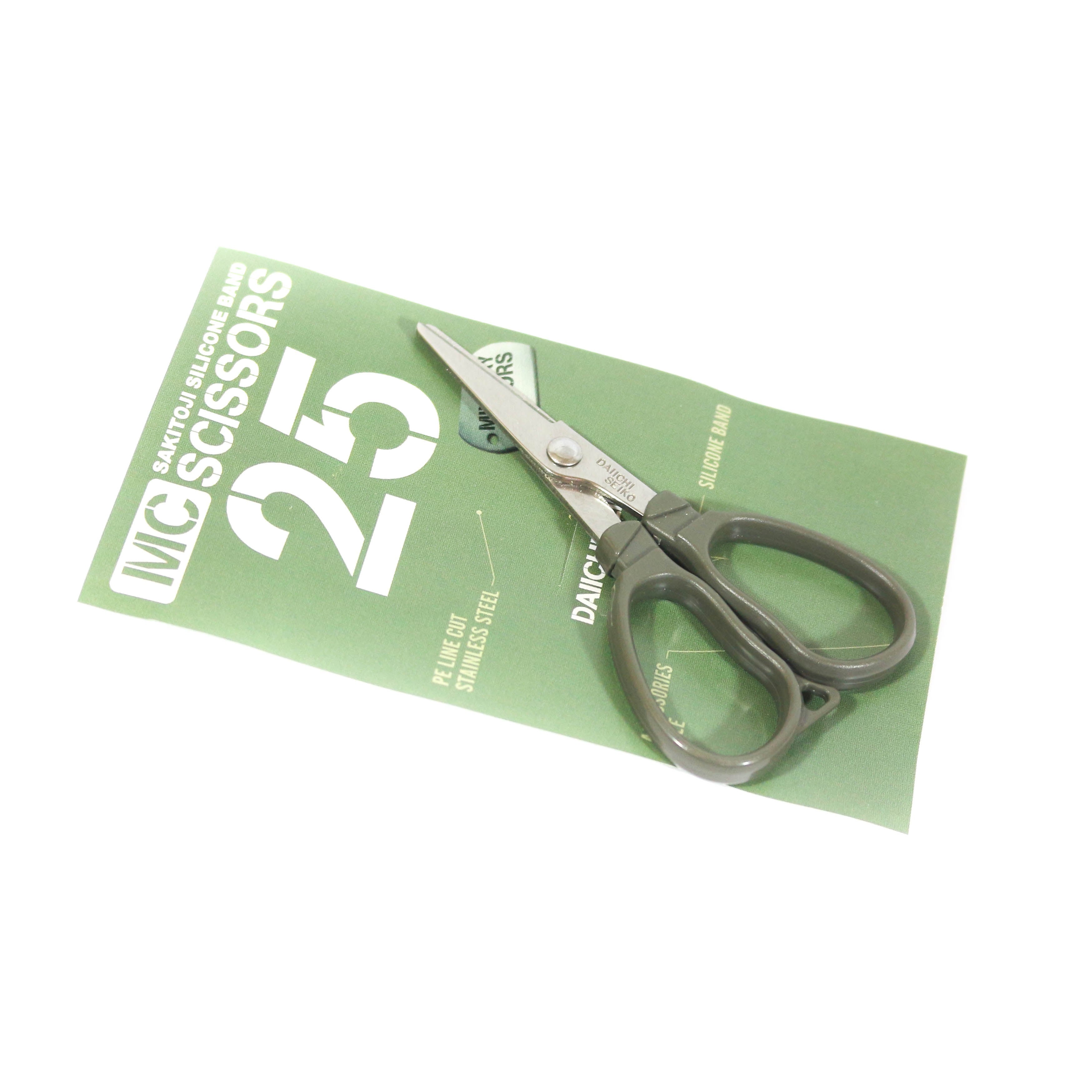 Daiichi #32130 Scissors MC P.E Line Cut 84 x 46 mm Green (1301)
