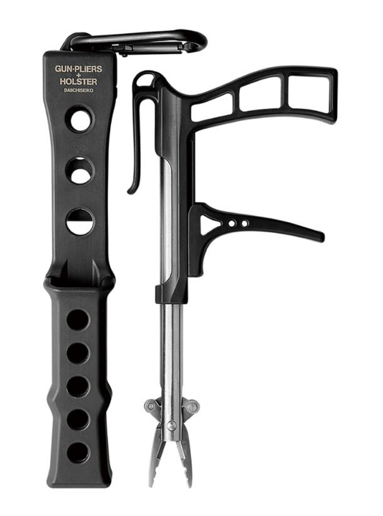 Daiichi #32132 Gun Pliers with Holster 180 x 85 x 16 mm Black (1325)