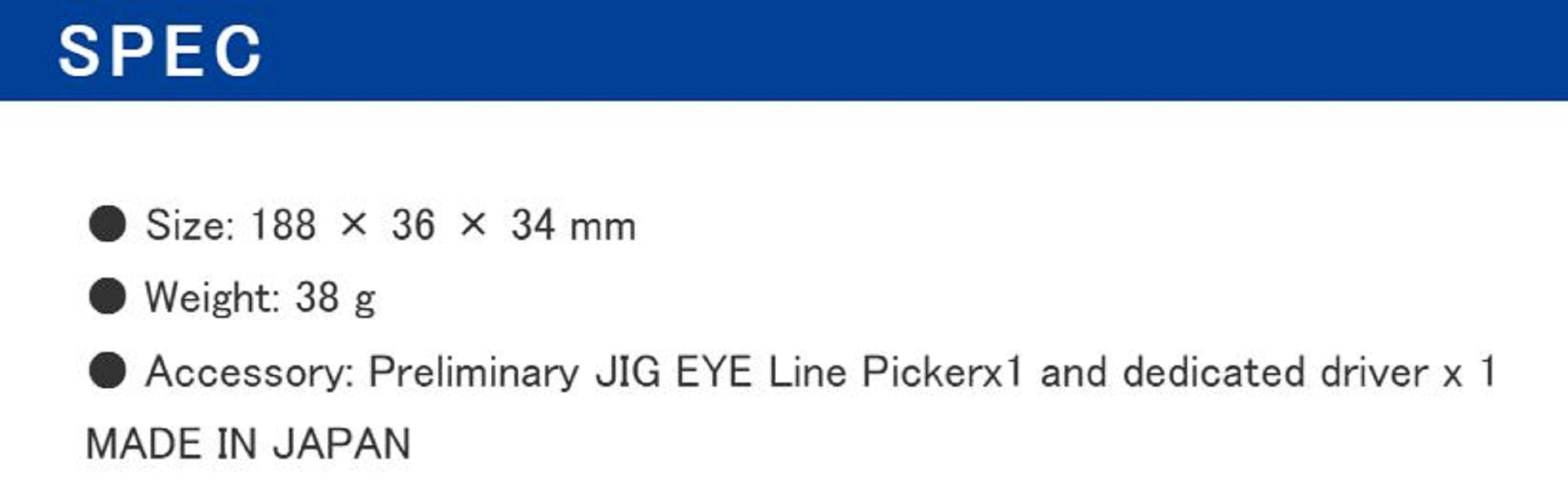 Daiichi #32161 Pickers EX Pickers Multi Tool with Micro Case Green (1615)