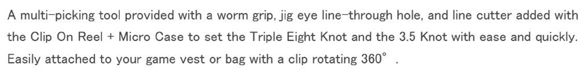 Daiichi #32161 Pickers EX Pickers Multi Tool with Micro Case Green (1615)