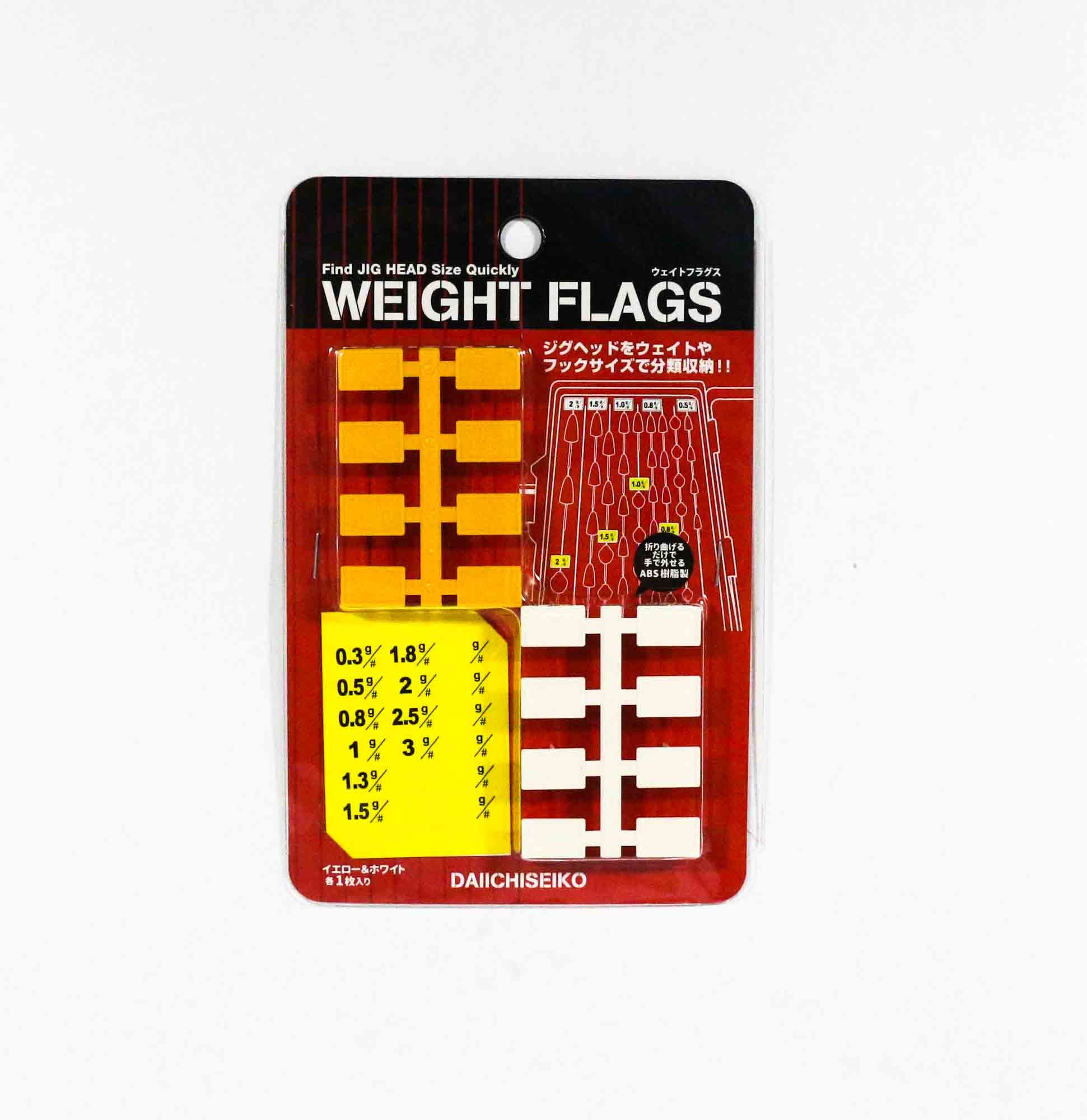 Daiichi #32163 Weight Flags for Slit Foam Case (1639)