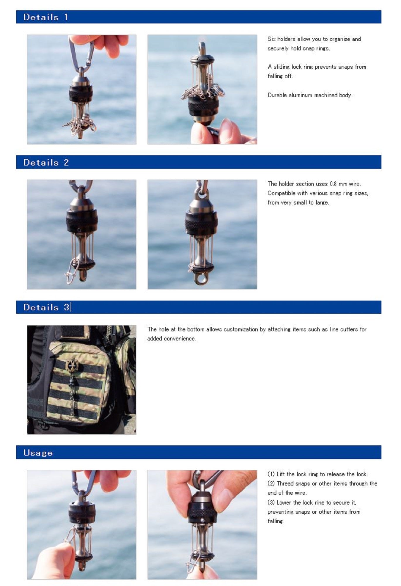 Daiichi #32191 MC Quick Snap Holder (1912)