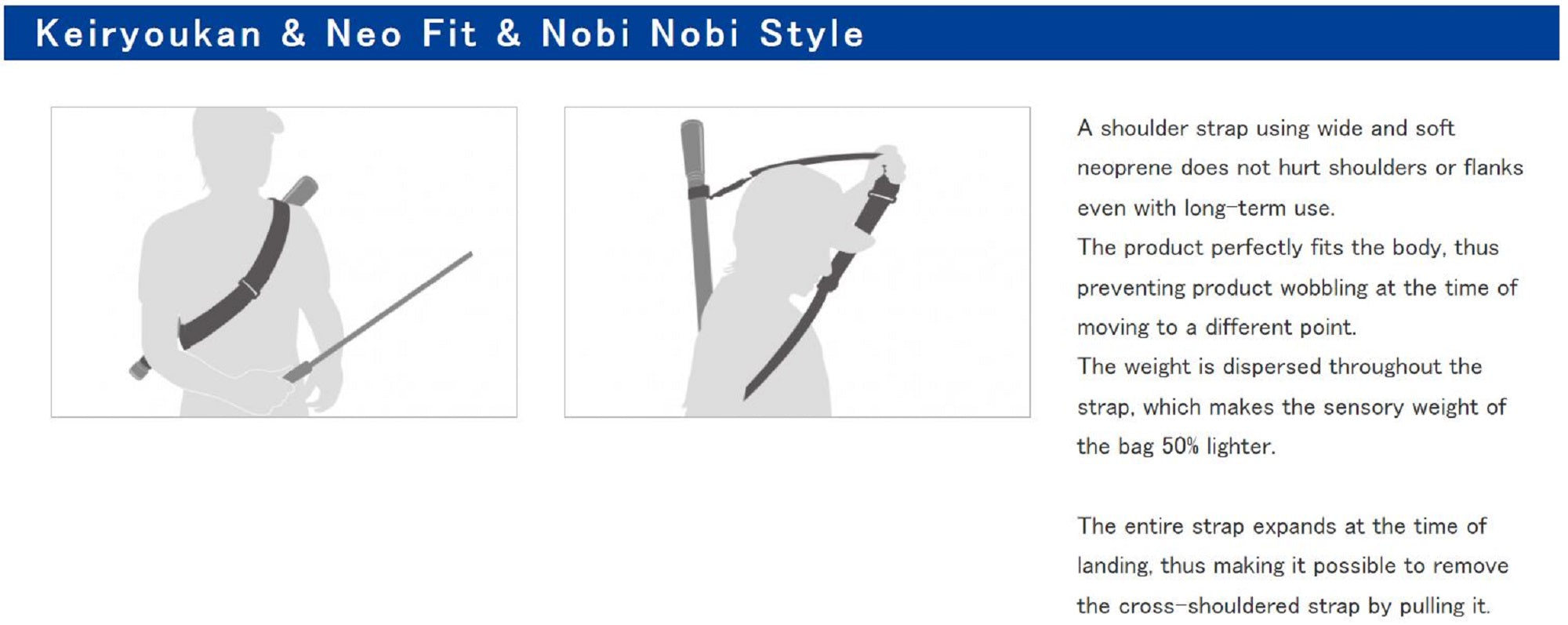 Daiichi #33115 Neo Strap for Telescopic Shaft (1157)