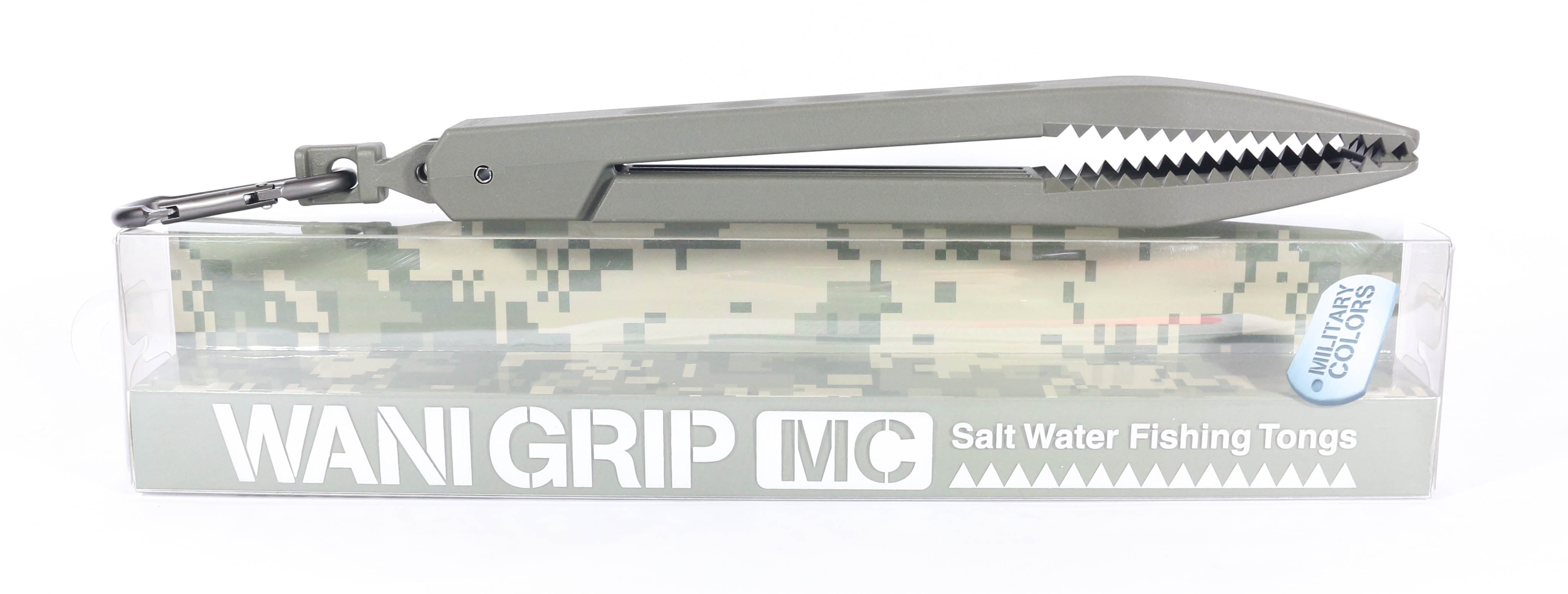 Daiichi #33217 Wani Grip MC Fishing Tongs 260mm 130 grams Green (2178)