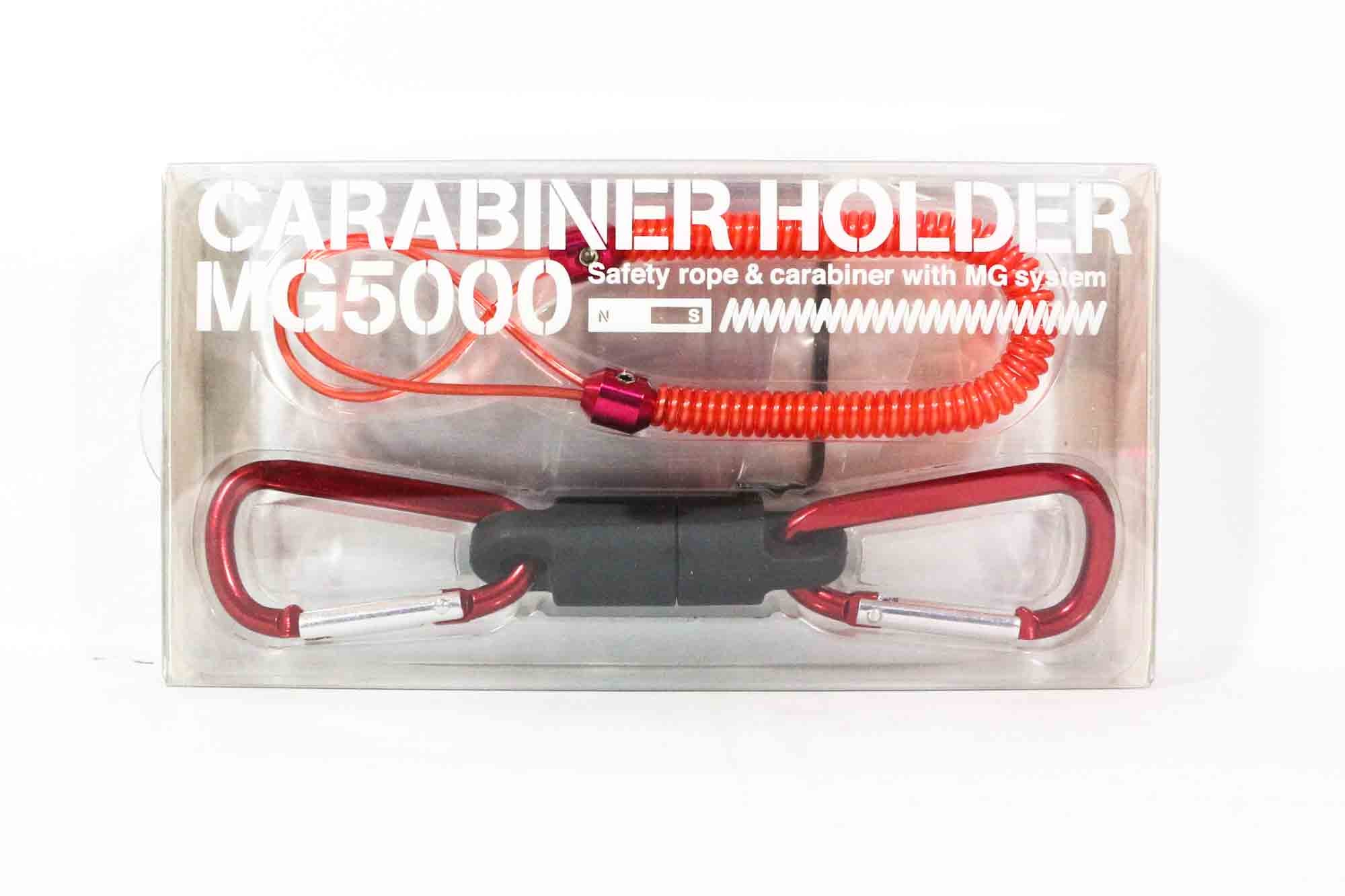 Daiichi #33268 Safety Rope Carabiner MG 5000 Magnet System 5 Kg Red (2680)