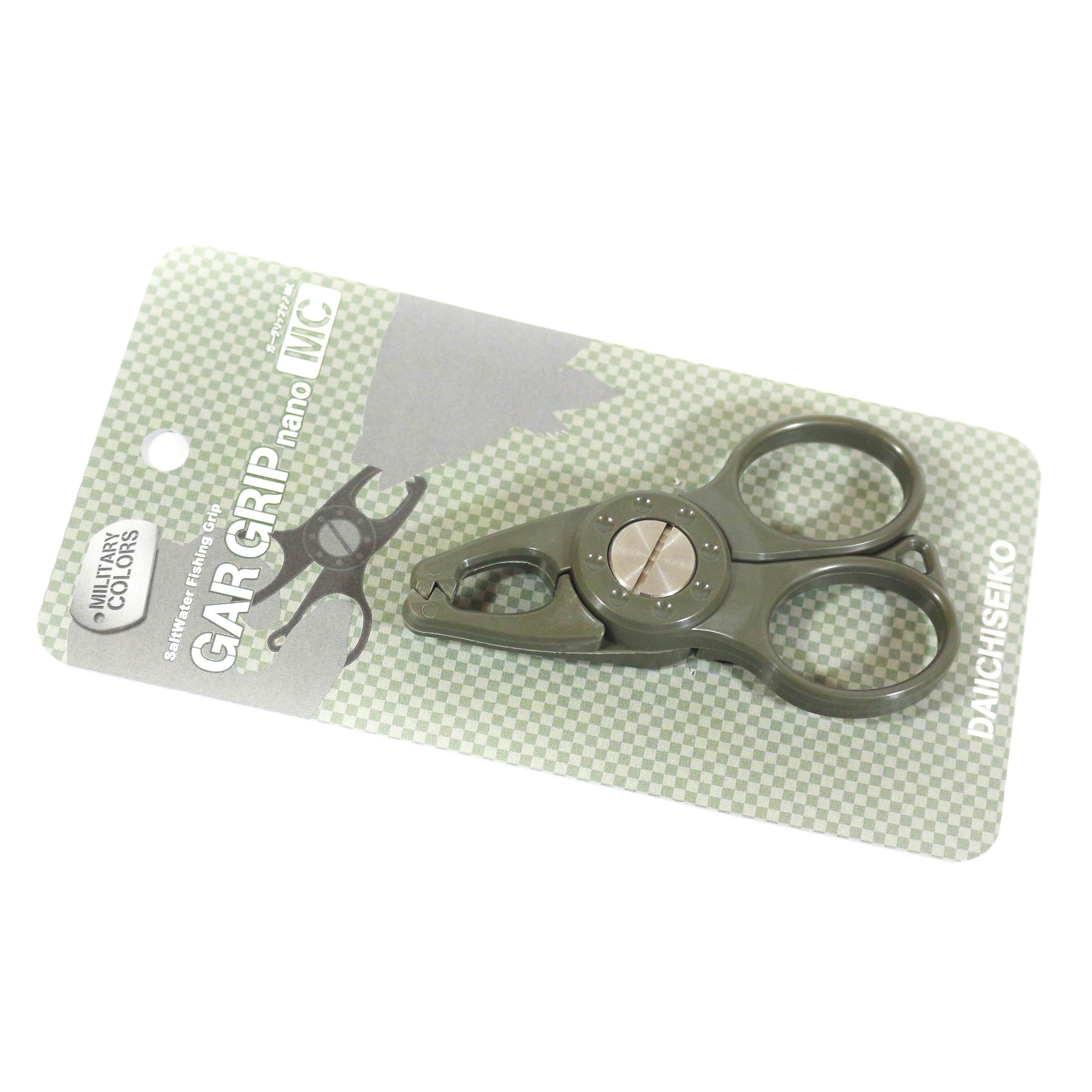 Daiichi #33296 Gar Grip MC Fish Handling Tool 94 x 57 x 16mm Green (2963)