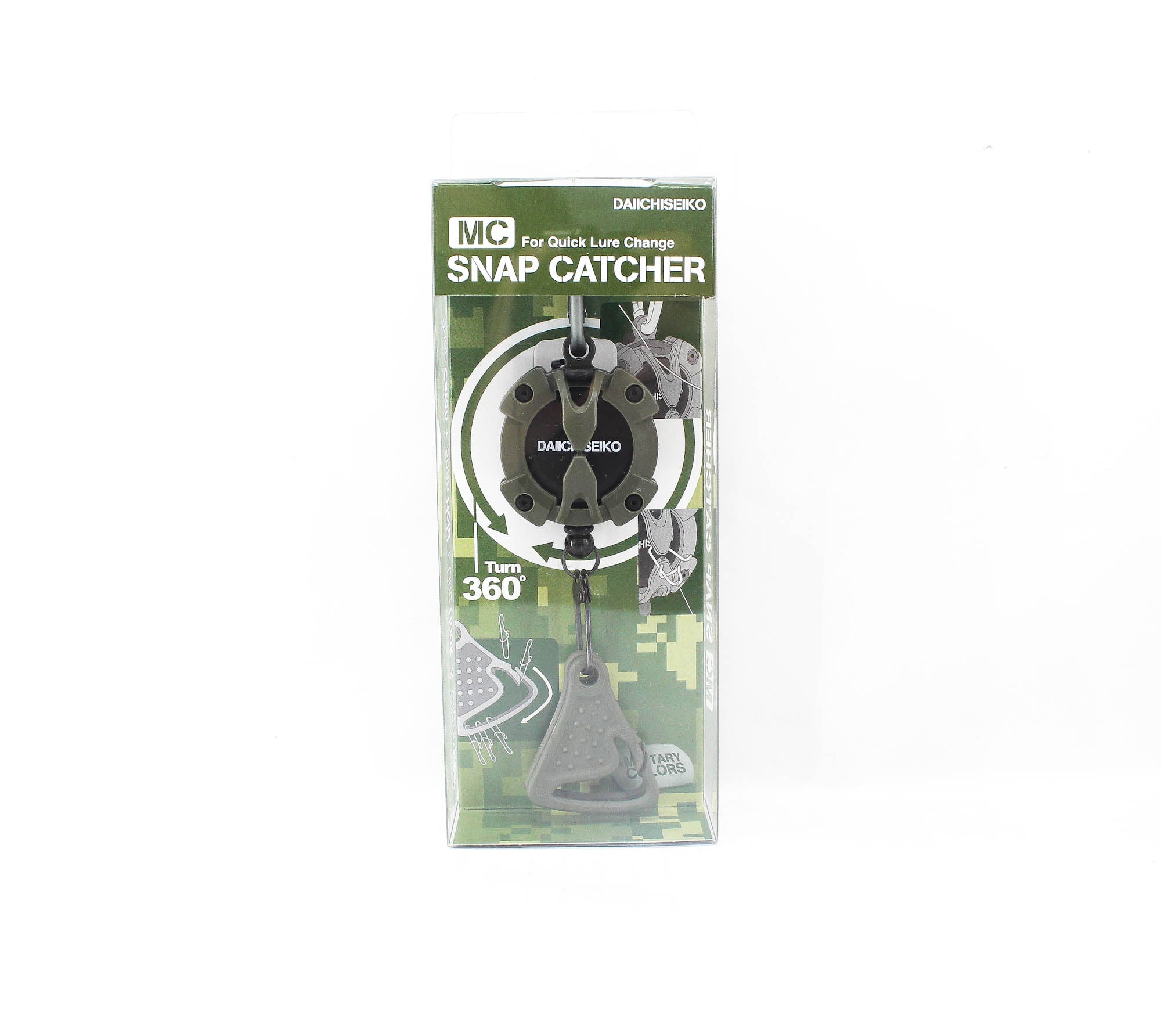 Daiichi #33334 MC Snap Catcher 152 x 38 x 34 mm F Green (3342)