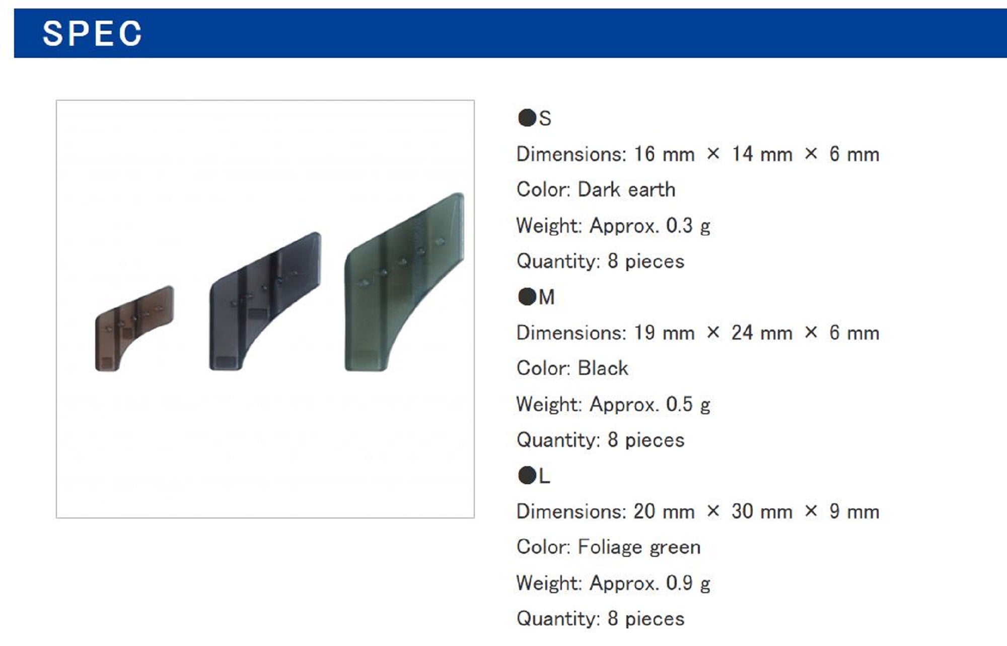 Daiichi MC Single Hook Cover Size M (3410)