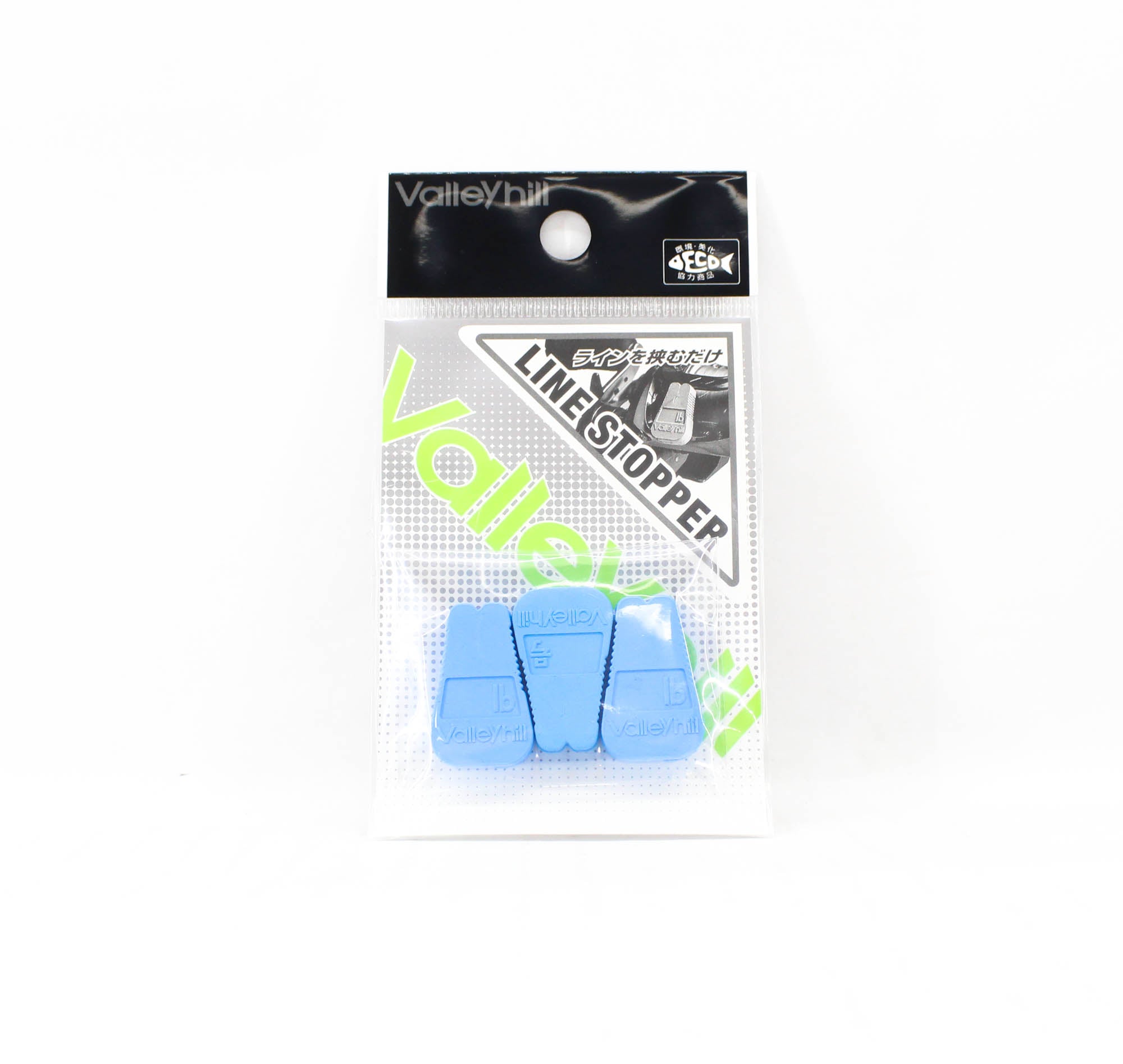 Valley Hill Line Stopper 3 Piece Per Pack Blue (1776)