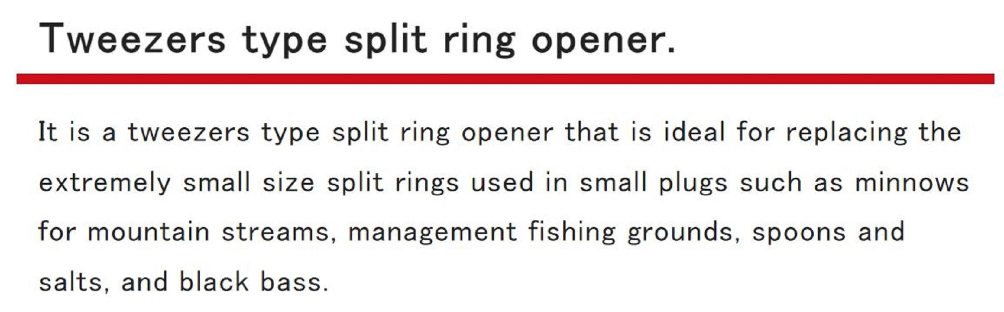 Valley Hill Plier Quick Ring Pincette (4769)