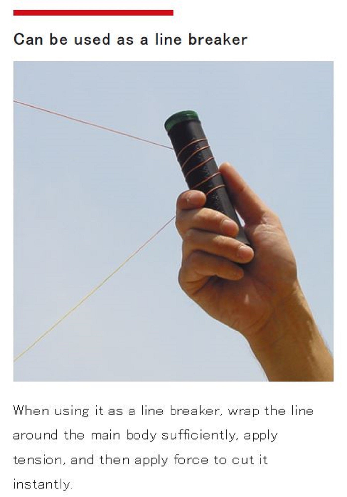 Sale Kamiwaza Dual P.E Stick Knot Tightener Green (1143)