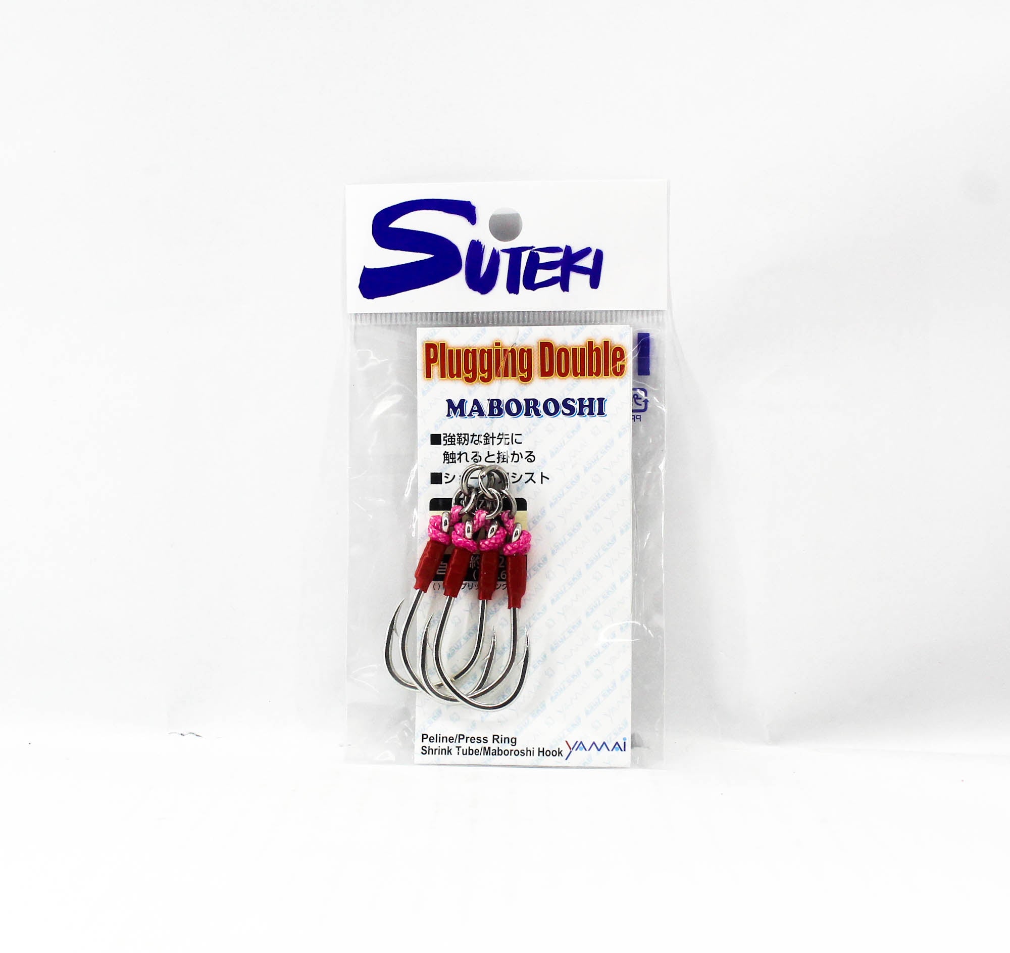Suteki Yamai MAW-1 Plugging Double Maboroshi Assist Hook Size 1/0 (6800)