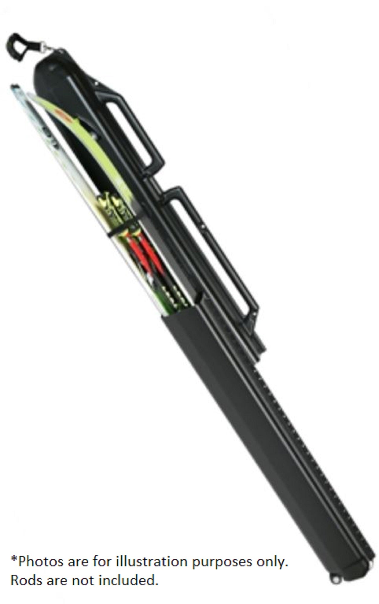 Sportube 11BKSWEZ-Series 1 Easy Pull Handle Rod Tube USA Black (9119)