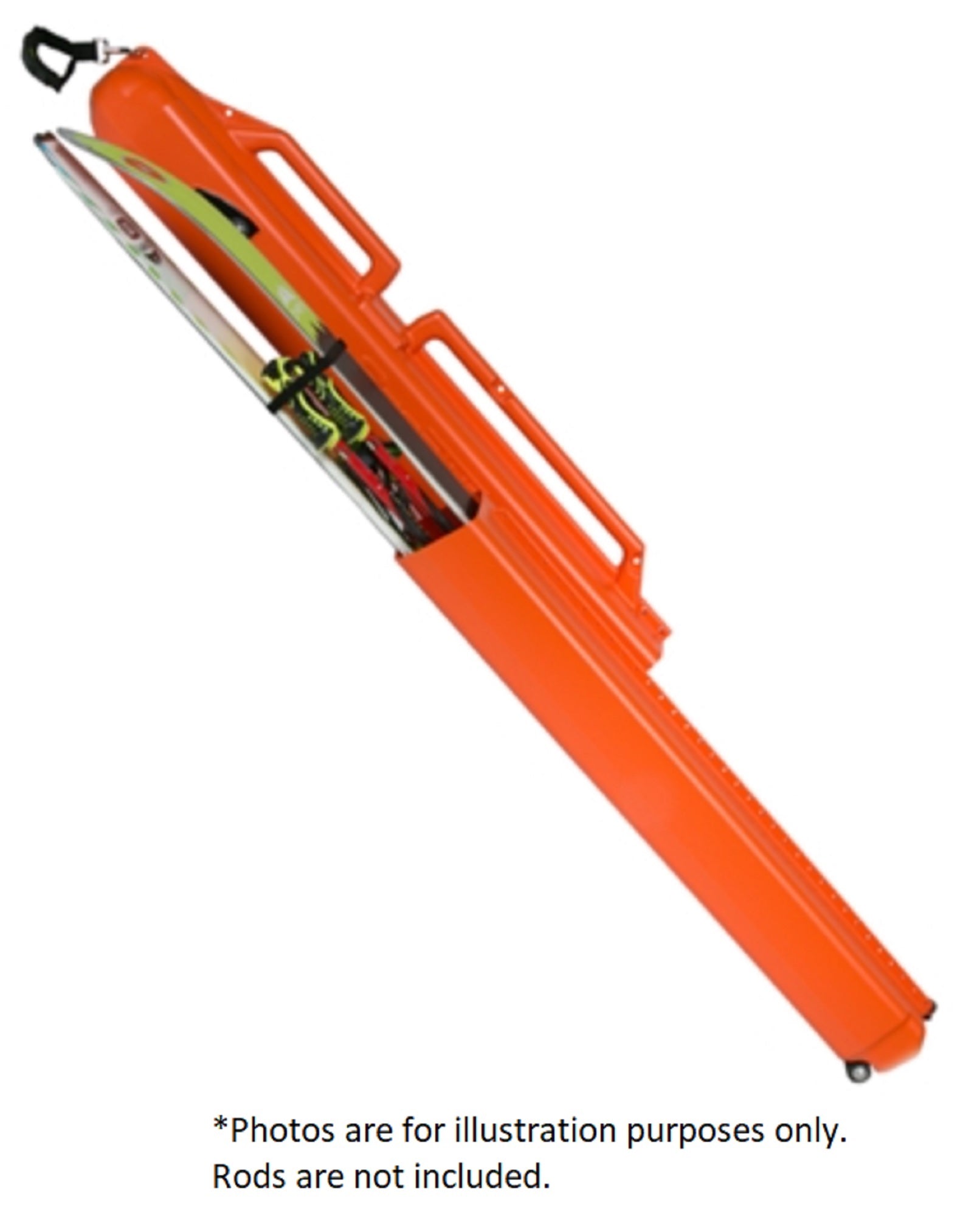 Sportube 11BLZSWEZ-Series 1 Easy Pull Handle Rod Tube USA Orange (9126)