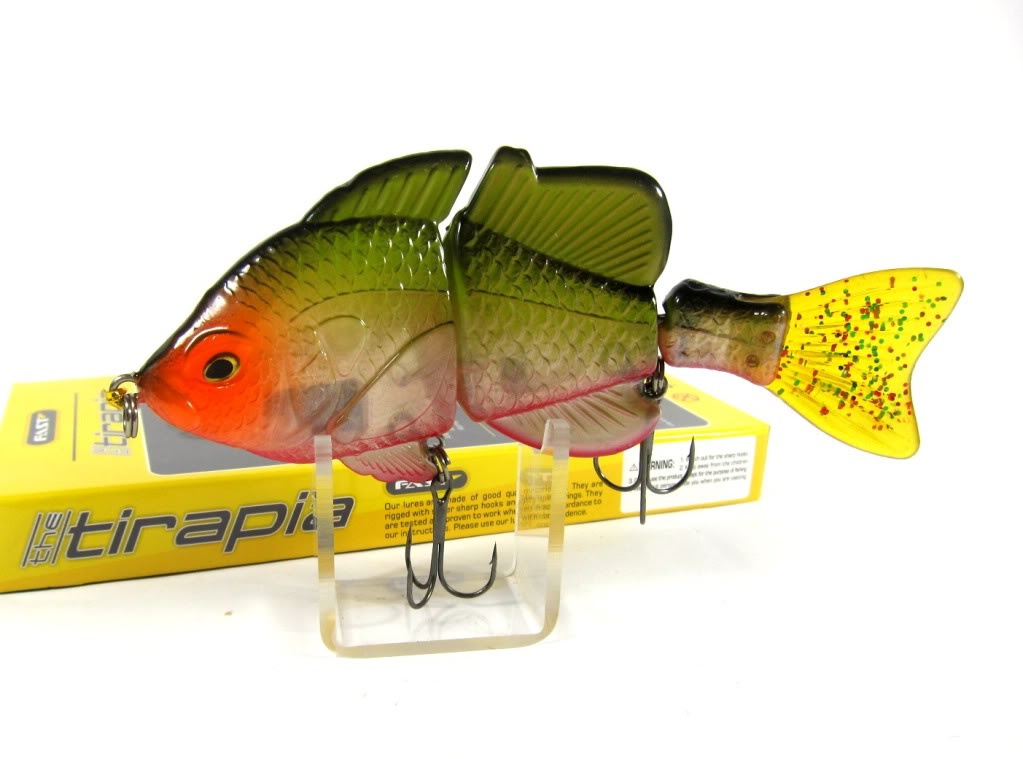 Fast Sale Tirapia Flat Side Jointed 140 mm 64 grams Sinking Lure 06 (6006)
