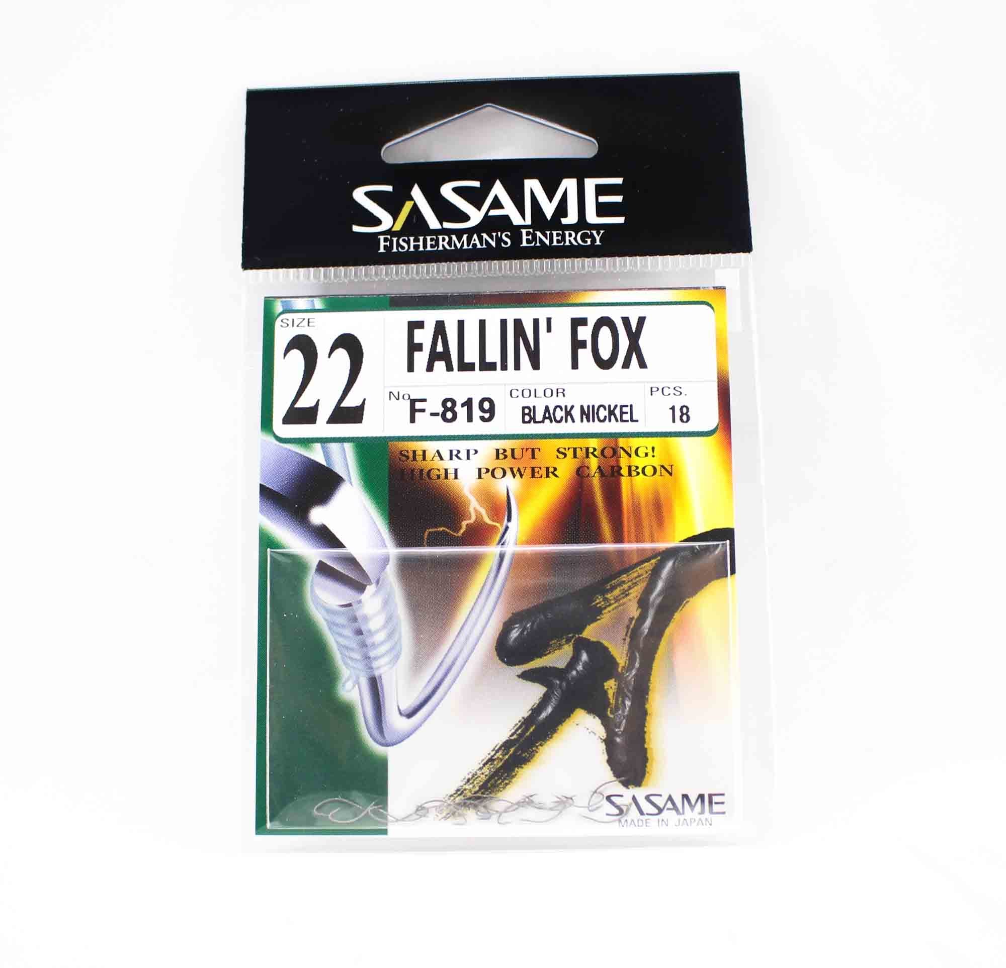 Sasame F-819 Falling Fox Bait Hook Size 22 (6015)