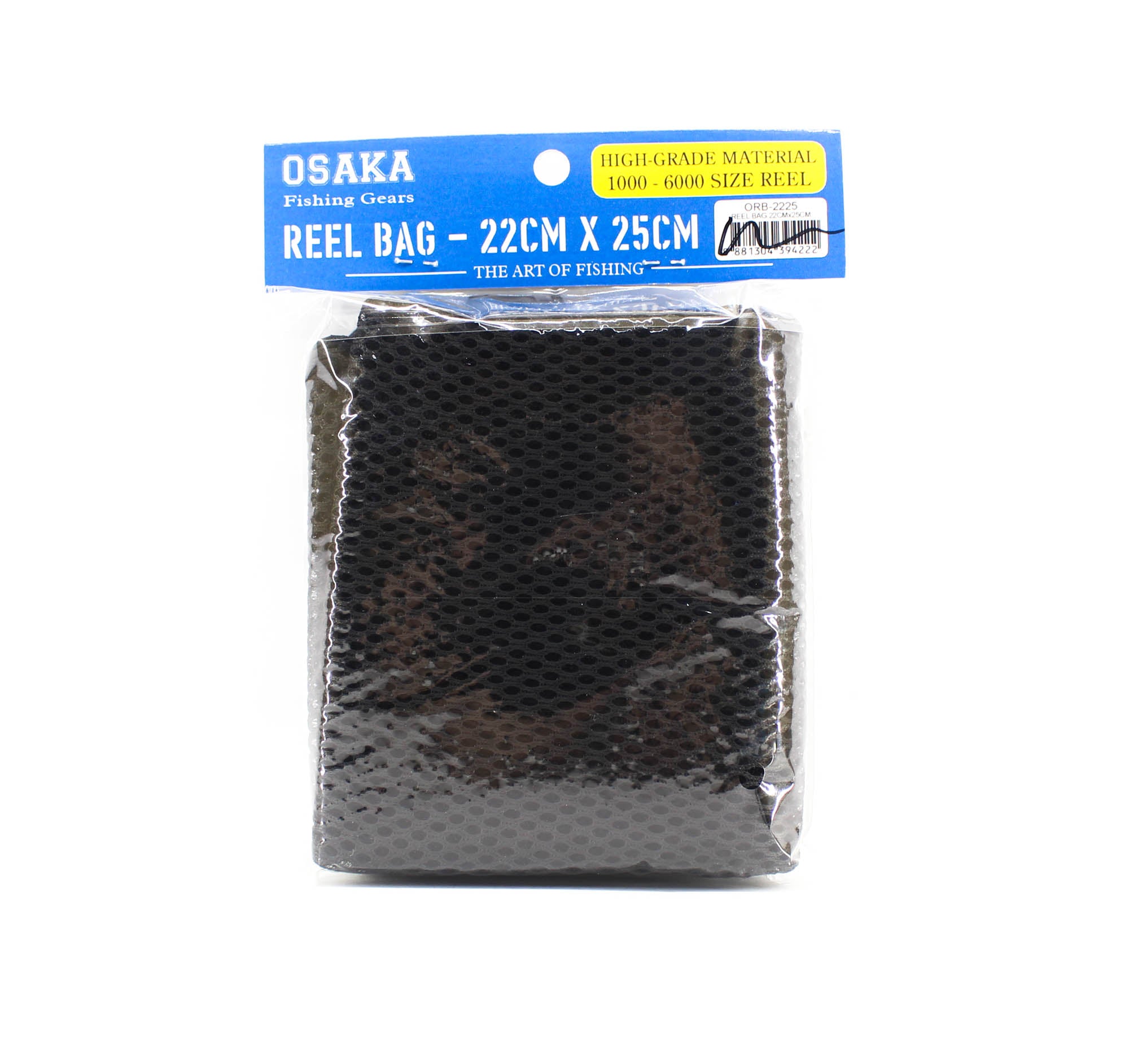 Crimson OSaka Reel Bag Padded 22 x 25 cm ORB-2225 Black (6016)