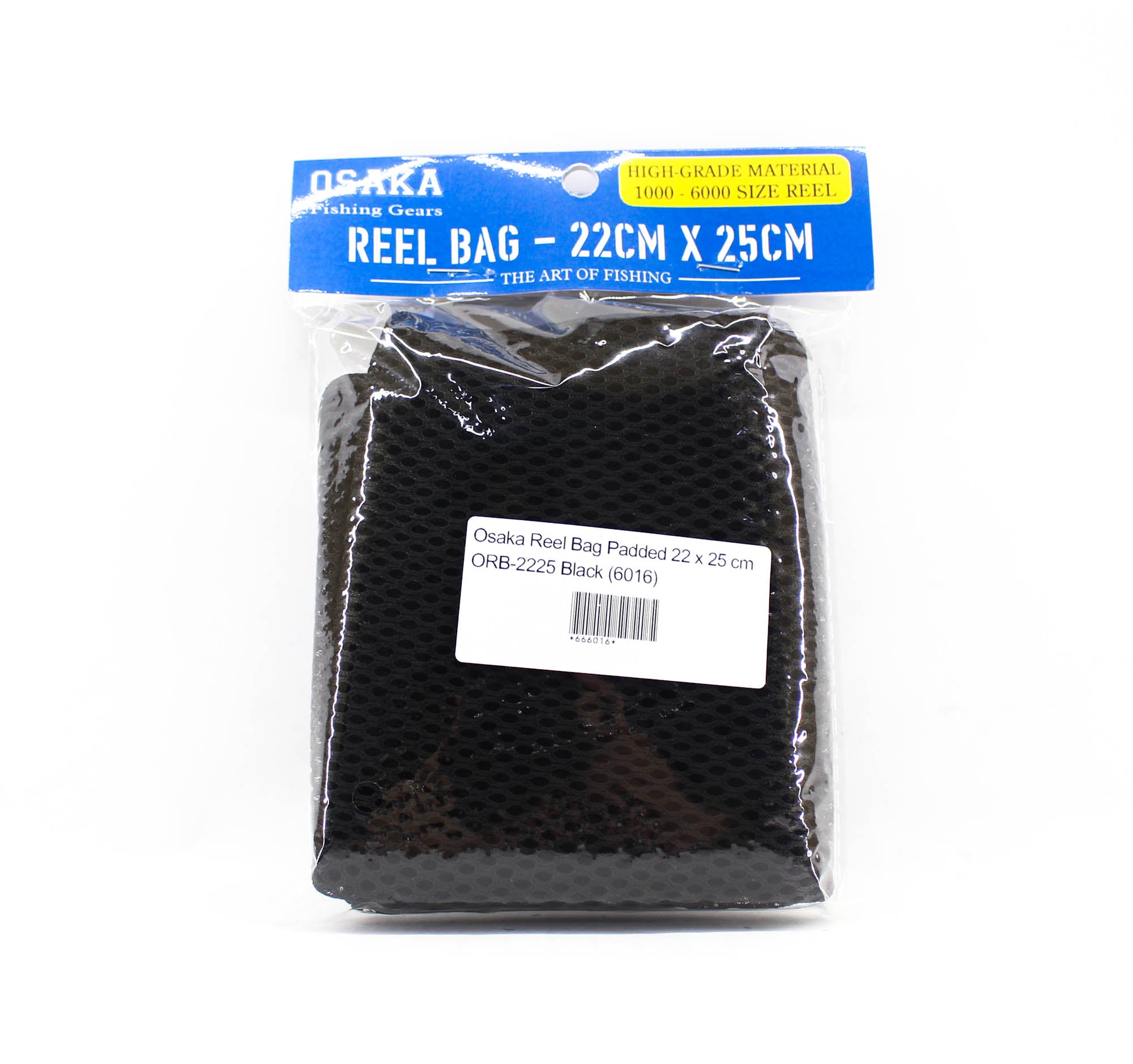 Crimson OSaka Reel Bag Padded 22 x 25 cm ORB-2225 Black (6016)