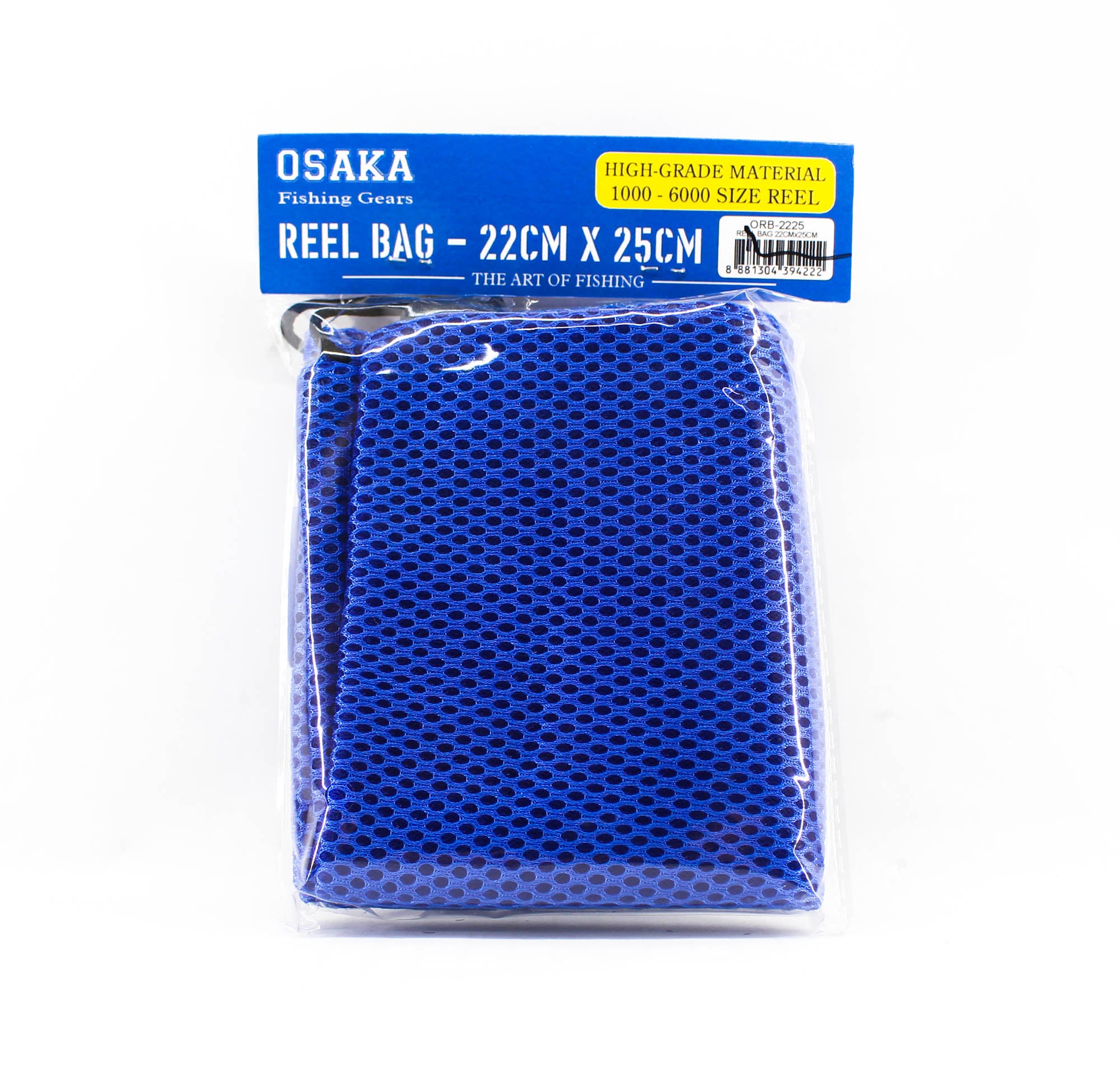 Crimson OSaka Reel Bag Padded 22 x 25 cm ORB-2225 Blue (6017)