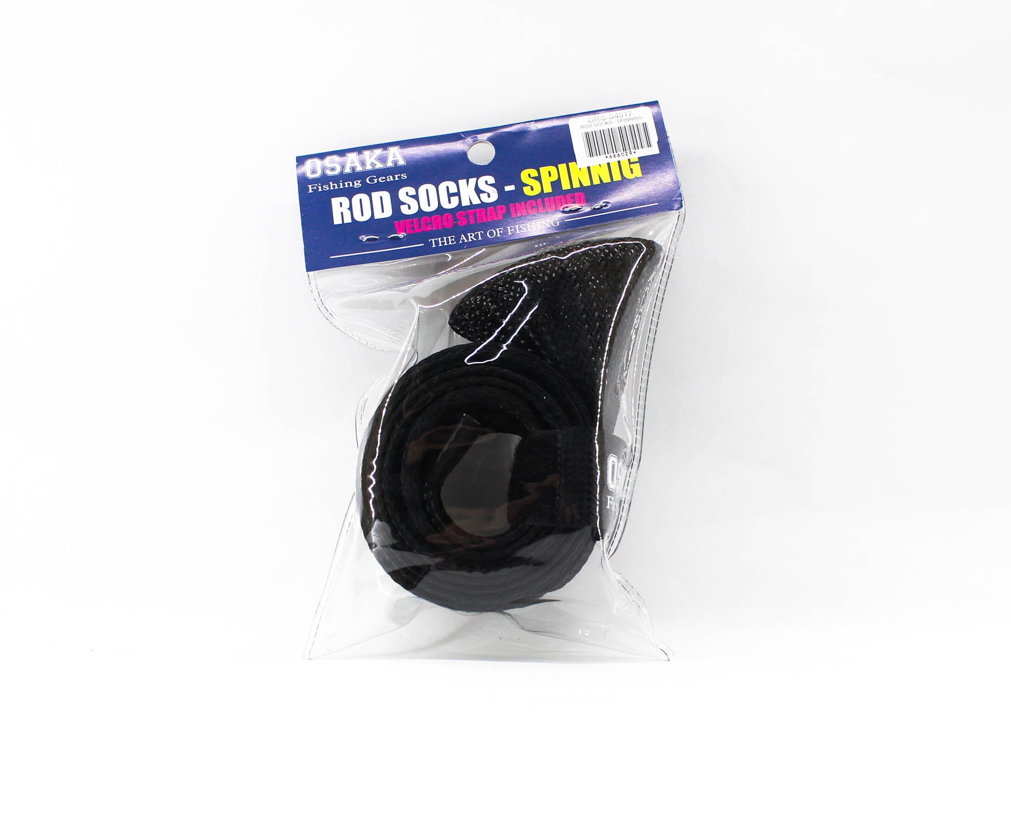 Crimson Osaka Rod Sock for Spinning 40mm x 1.7m ORS-S4017 Black (6029)