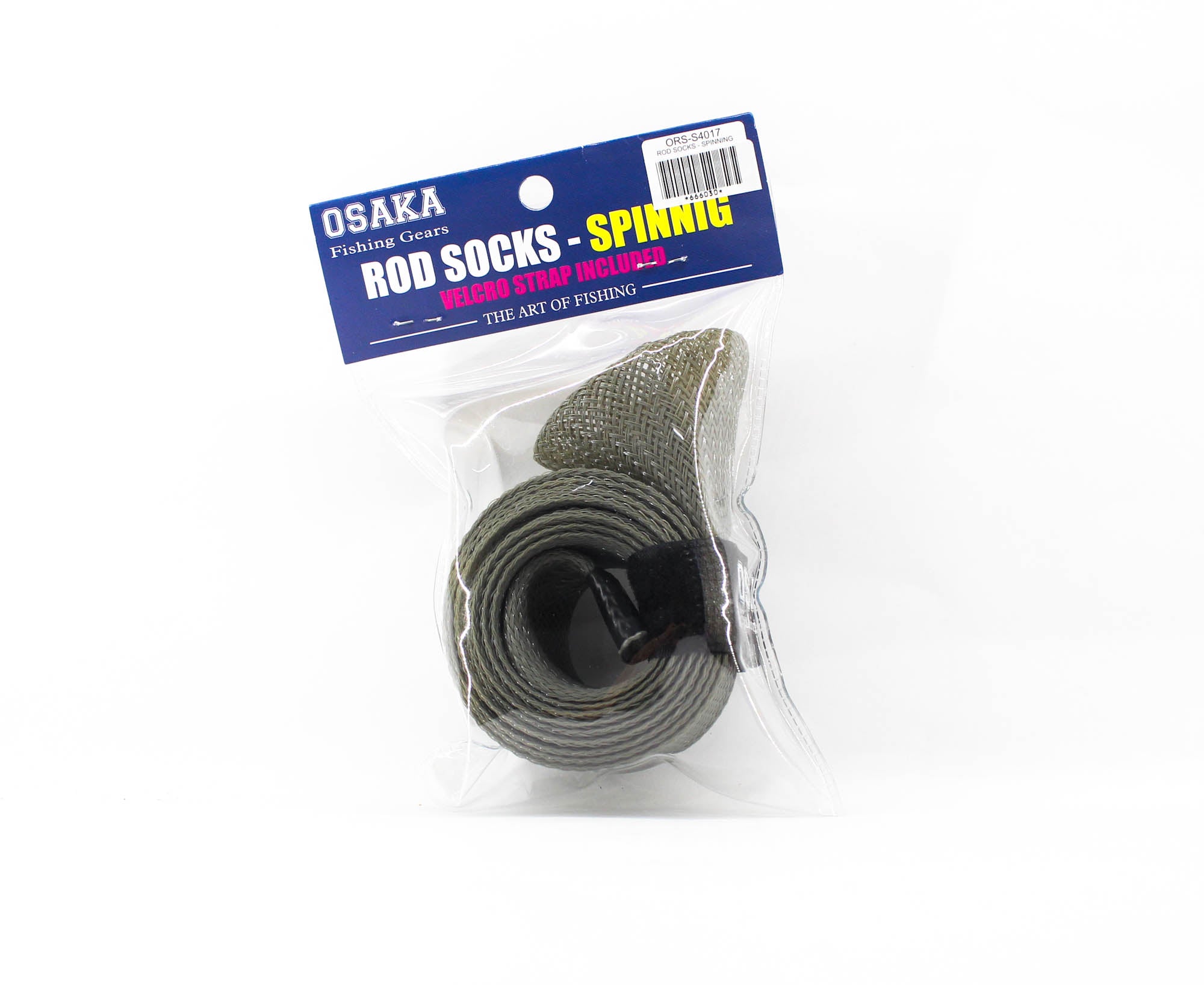 Crimson Osaka Rod Sock for Spinning 40mm x 1.7m ORS-S4017 Grey (6030)