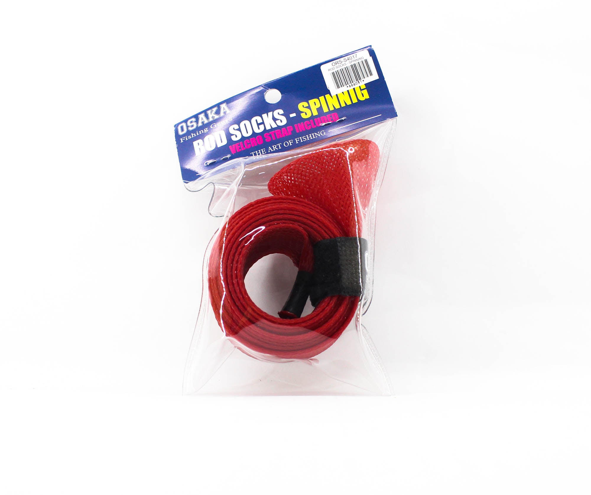 Crimson Osaka Rod Sock for Spinning 40mm x 1.7m ORS-S4017 Red (6031)