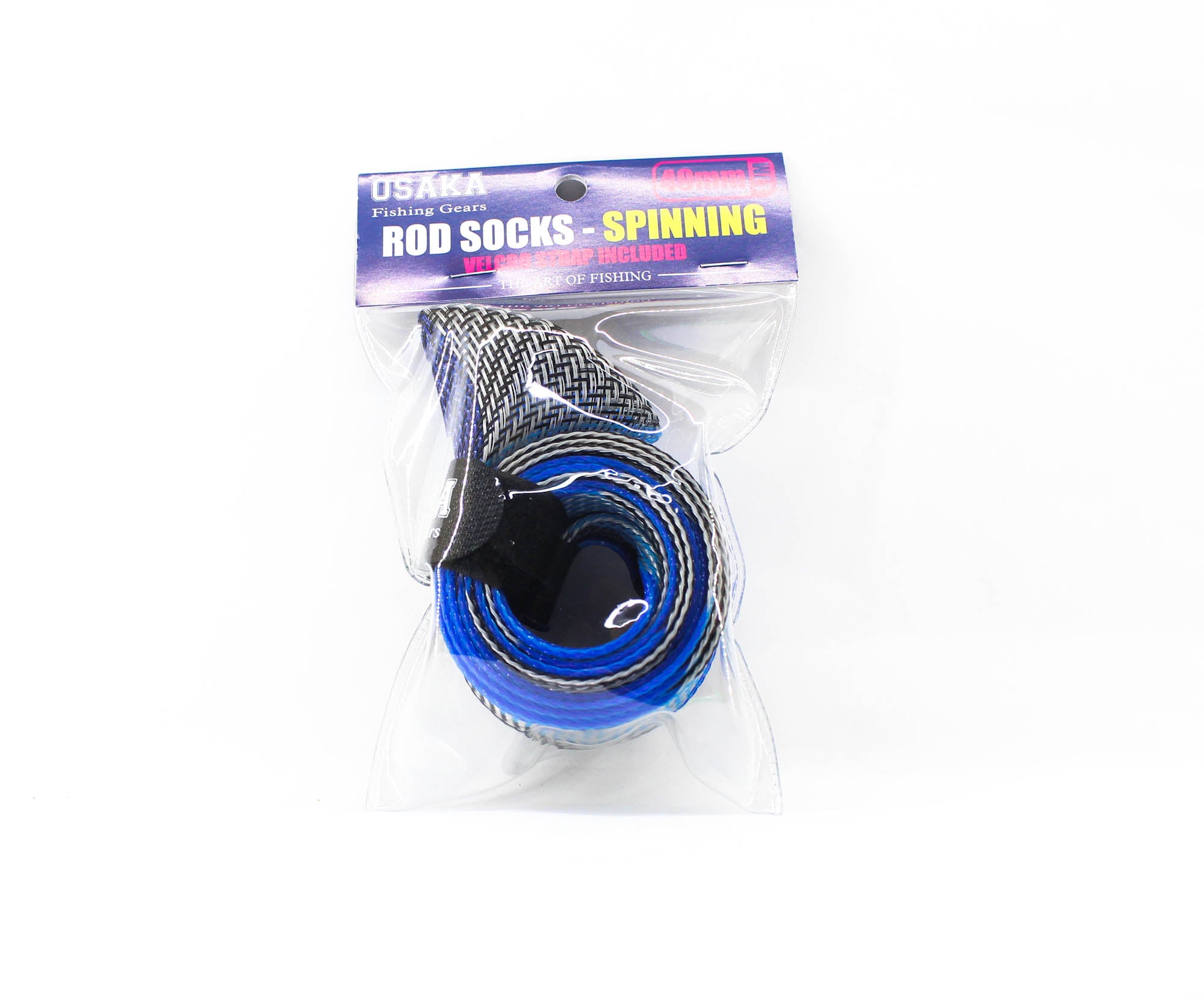 Crimson Osaka Rod Sock for Spinning 40mm x 1.7m ORS-S4017 Blue Grey (6034)