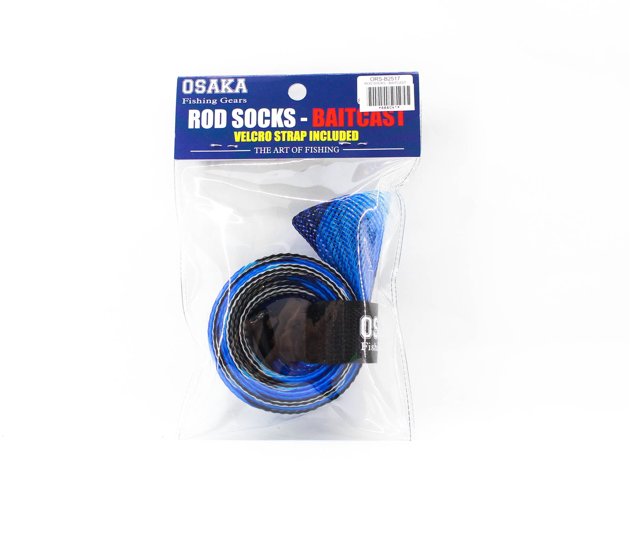 baitcasting rod socks Crimson Osaka Rod Sock for Baitcast 25mm x 1.7m ORS-B2517 Blue Grey (6