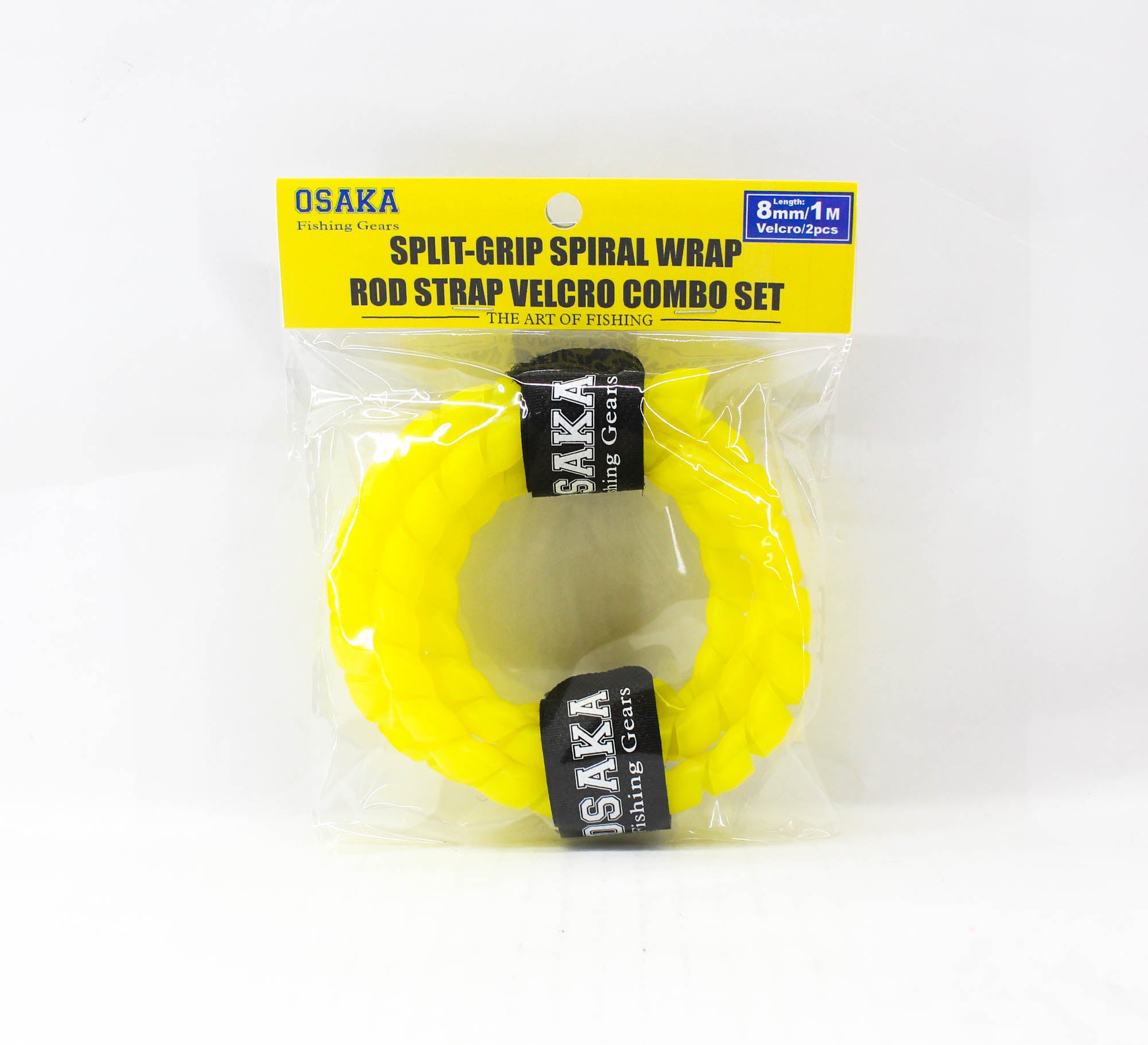 Crimson Osaka Rod Parts Split Grip Rod Protector Velcro OSV-1M Yello (6045)