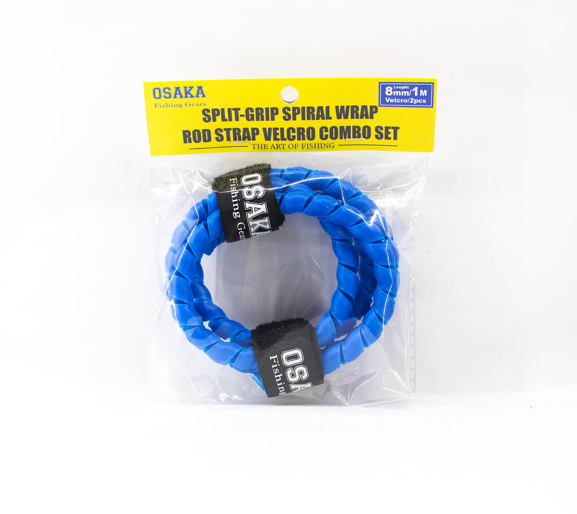 Crimson Osaka Rod Parts Split Grip Rod Protector Velcro OSV-1M Blue (6048)