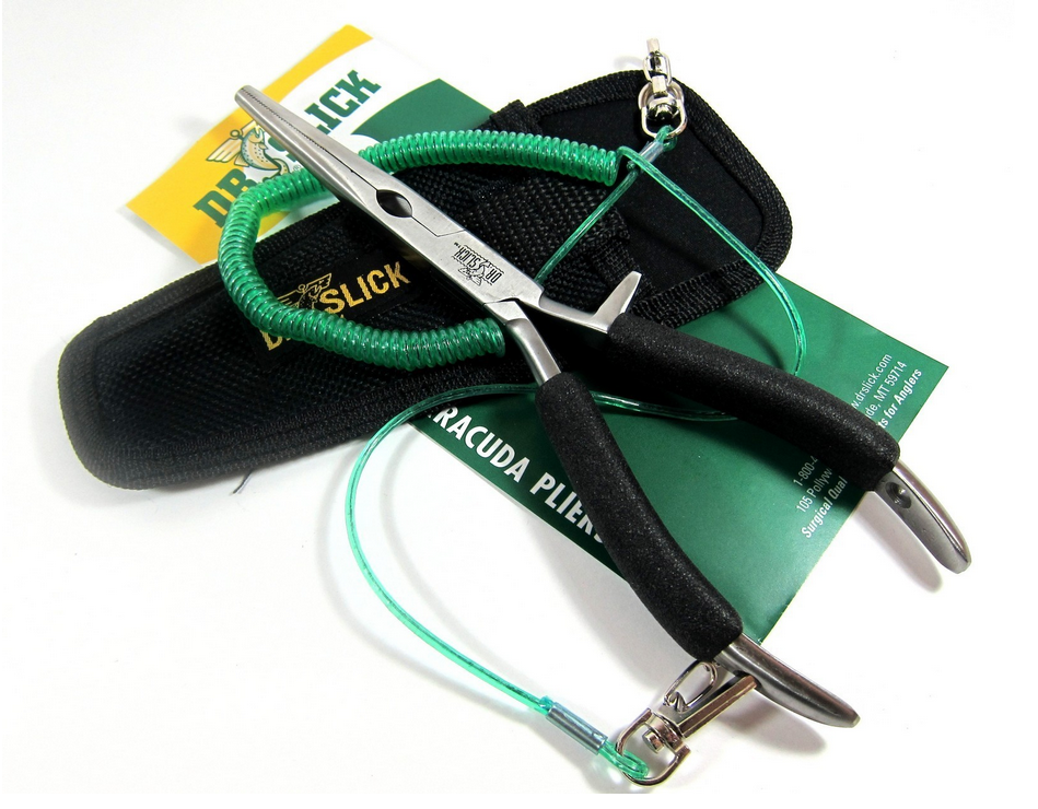 Dr Slick PC85FX Barracuda Pliers Long Nose 8.5 Inches Silver (1855 Dr Slick PC85FX Barracuda Pliers Long Nose 8.5 Inches Silver (1855