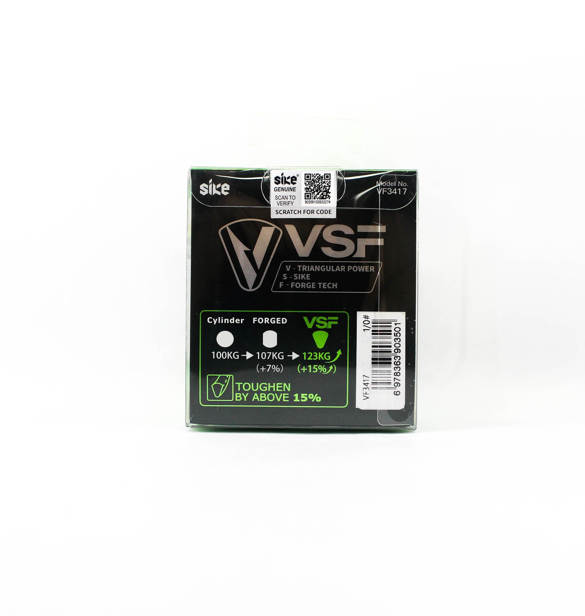 Sike VF-3417 Treble Hook Size 1/0 5pc (3501)