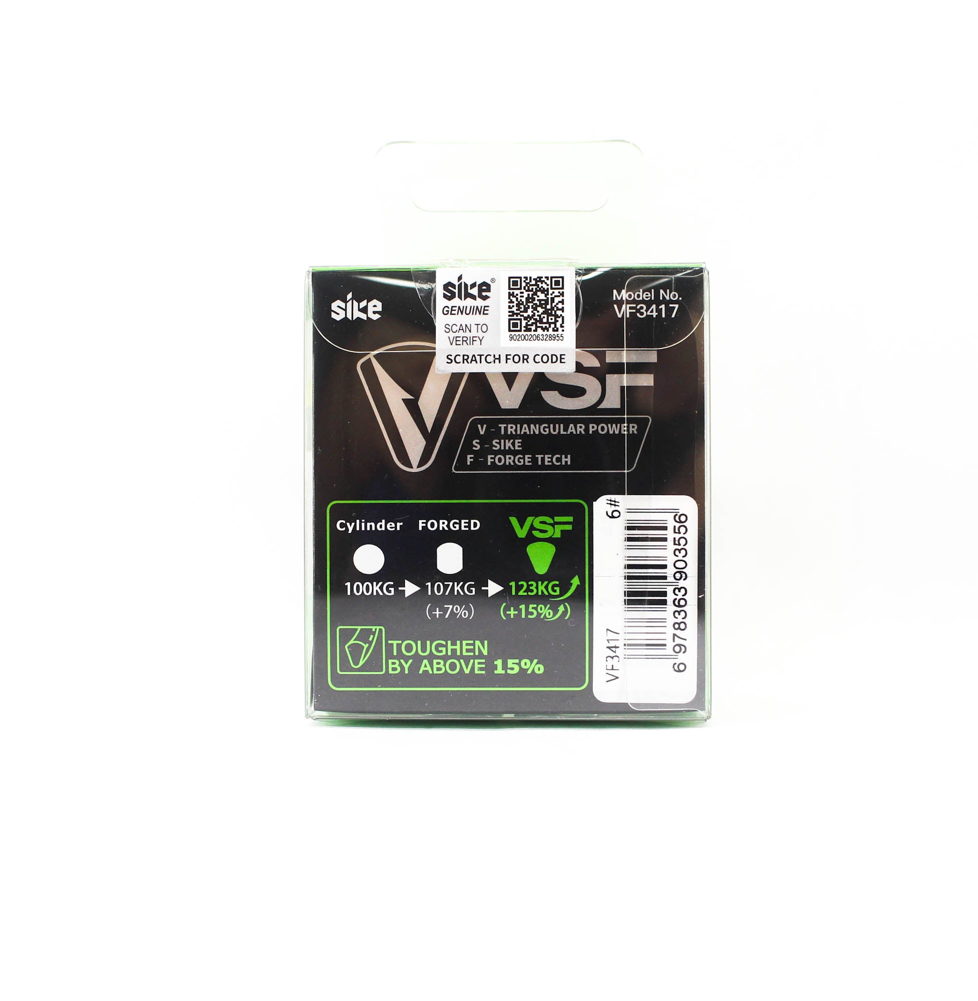 Sike VF-3417 Treble Hook Size 6 7pc (3556)