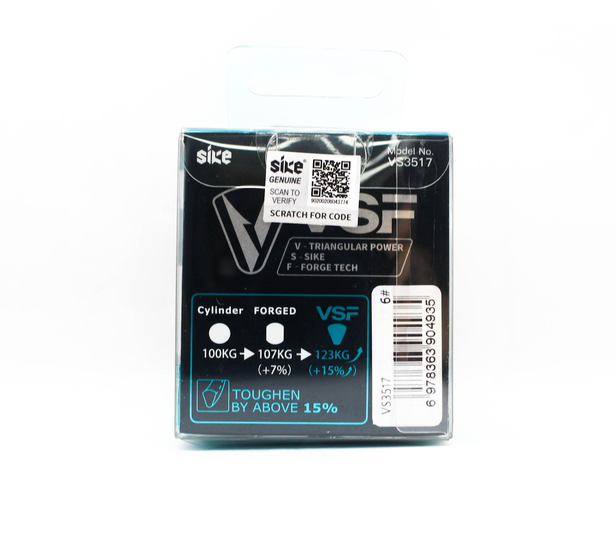 Sike VS-3517 Treble Hook Size 6 7pc (4935)