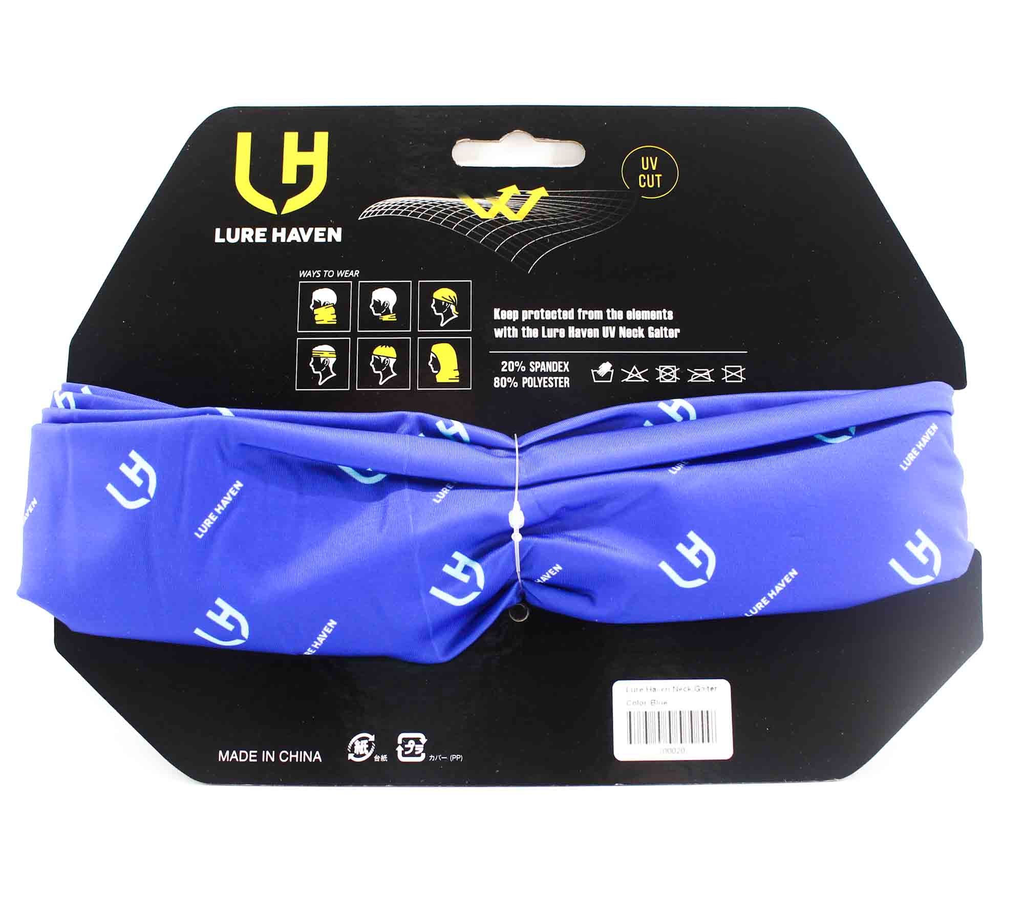 Lure Haven Neck Gaiter UV Monogram Blue (0020)