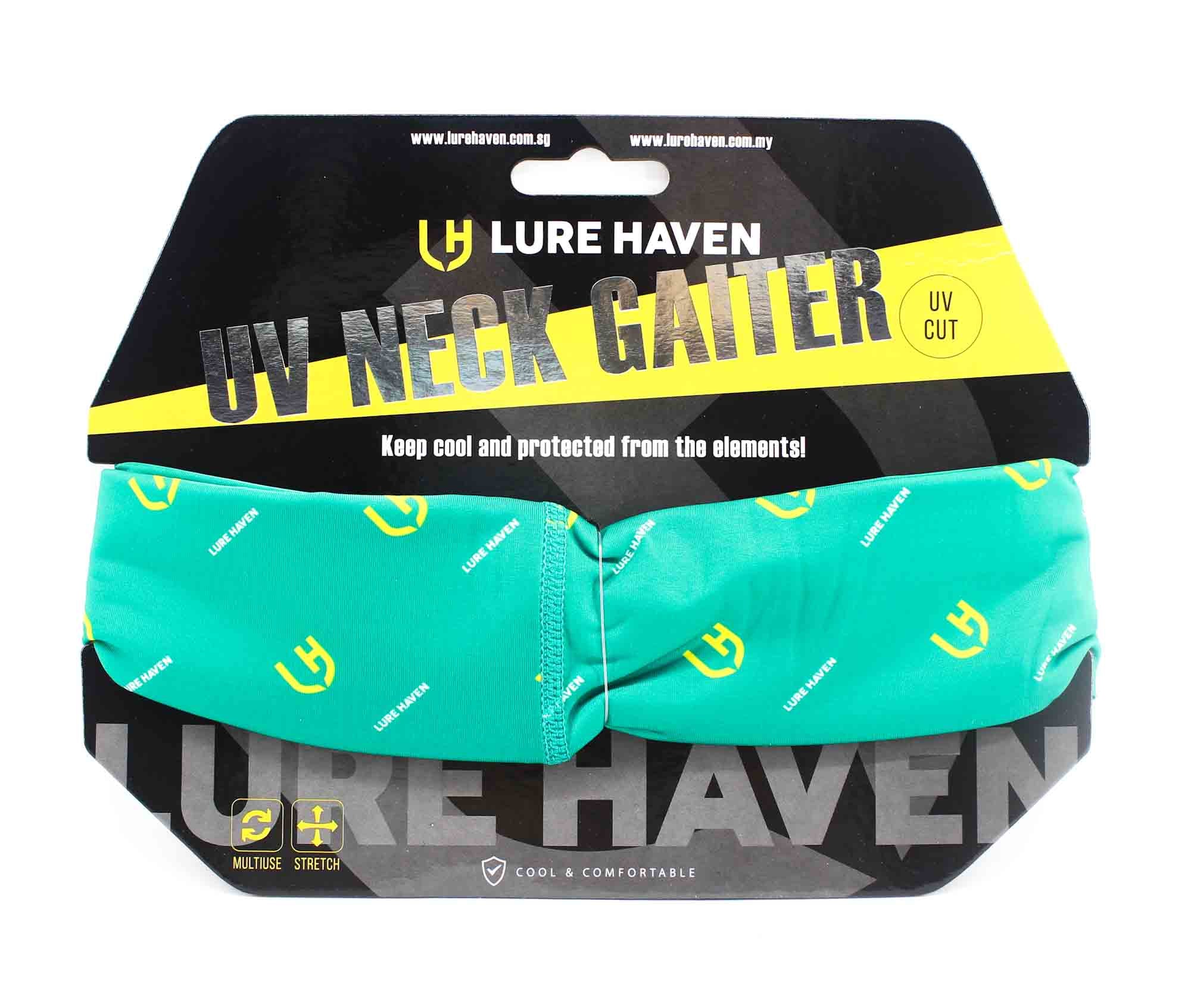 Lure Haven Neck Gaiter UV Monogram Green (0023)