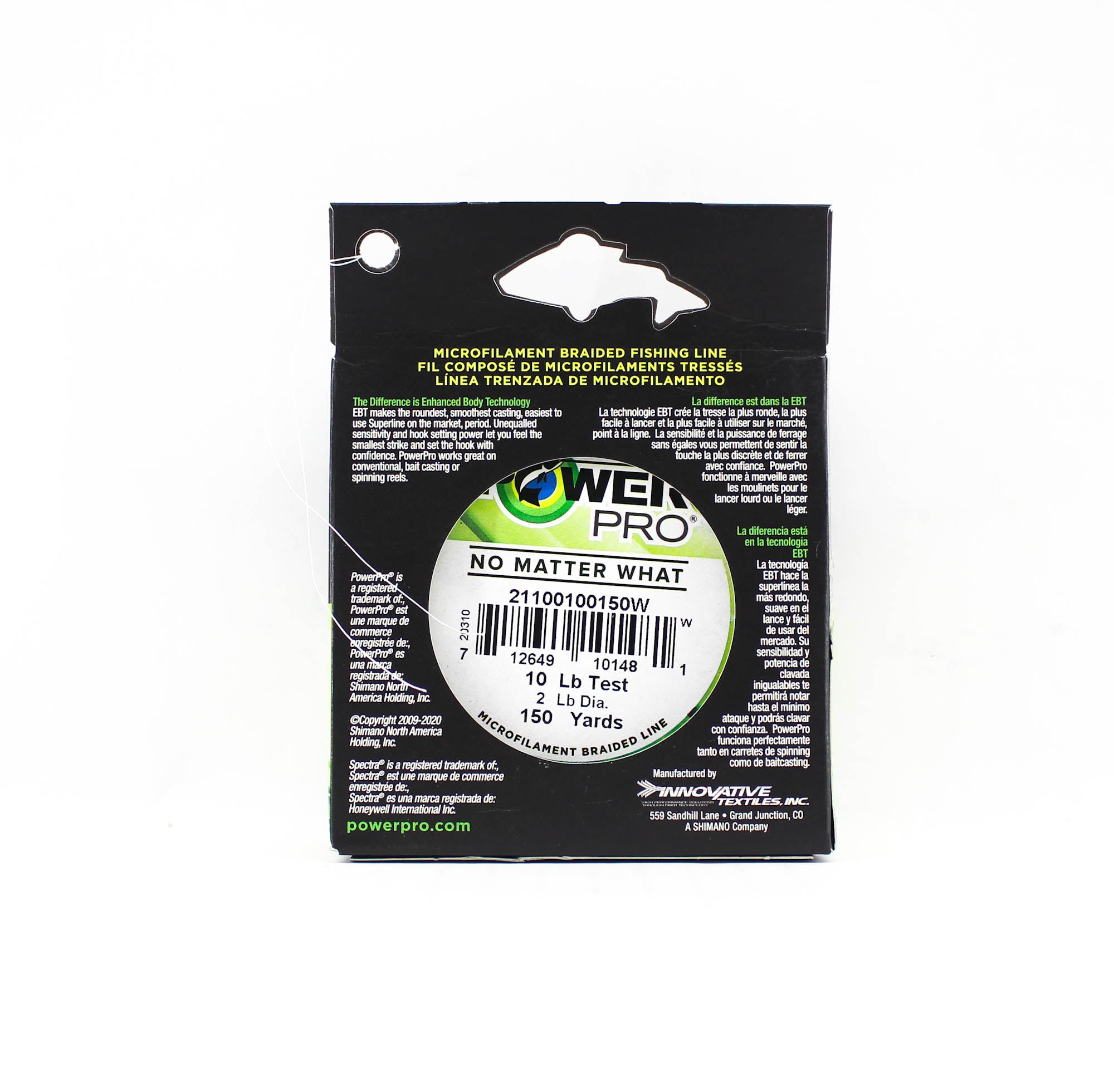 Power Pro Braided Spectra Line 10lb by 150yds White (1481)
