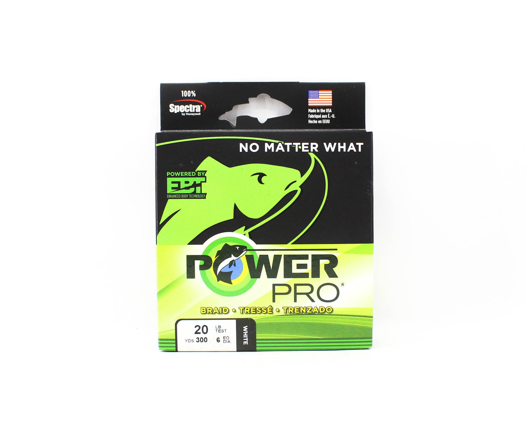 Power Pro Braided Spectra Line 20lb by 300yds White (1528)