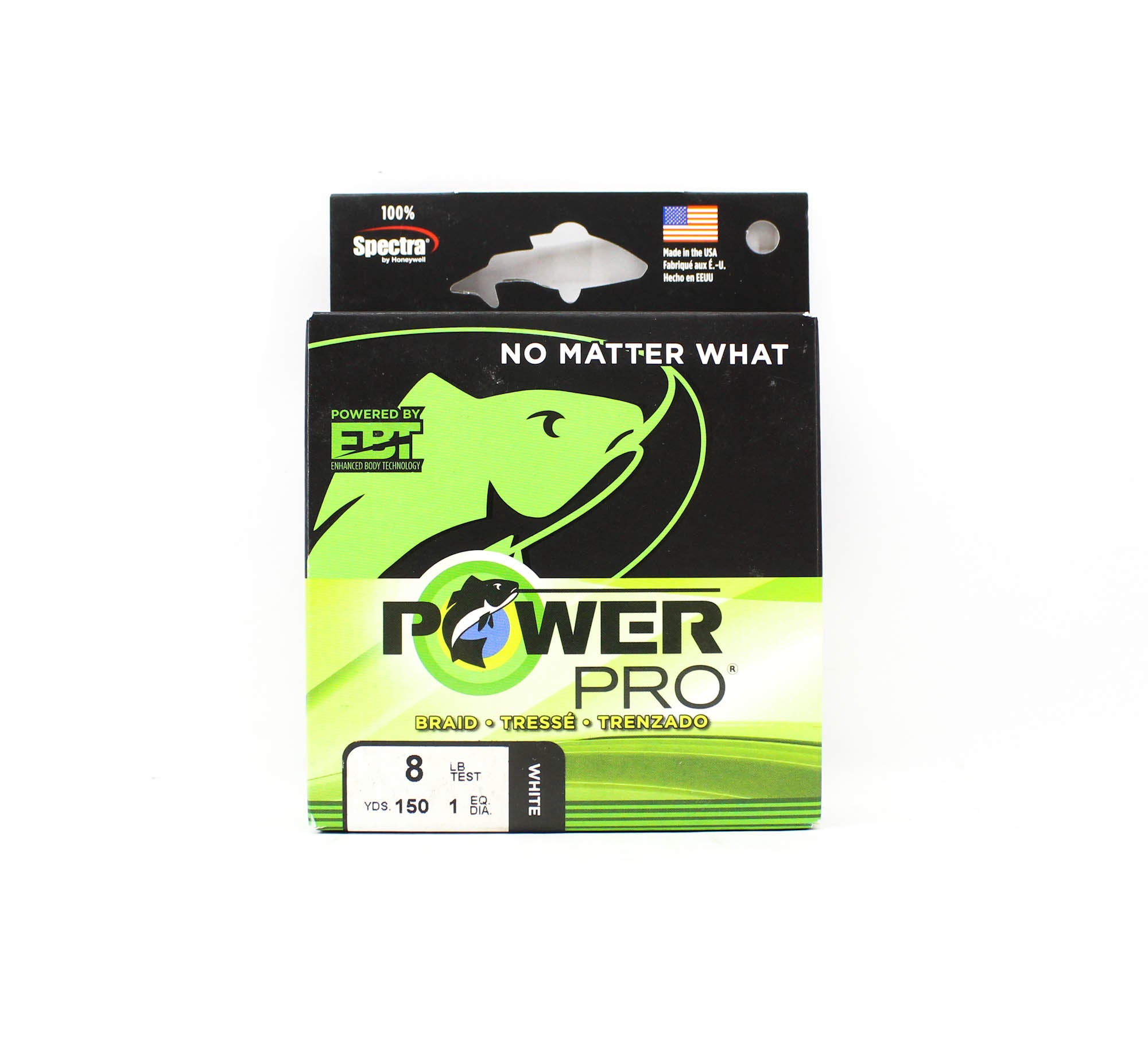 Power Pro Braided Spectra Line 8lb by 150yds White (4864)