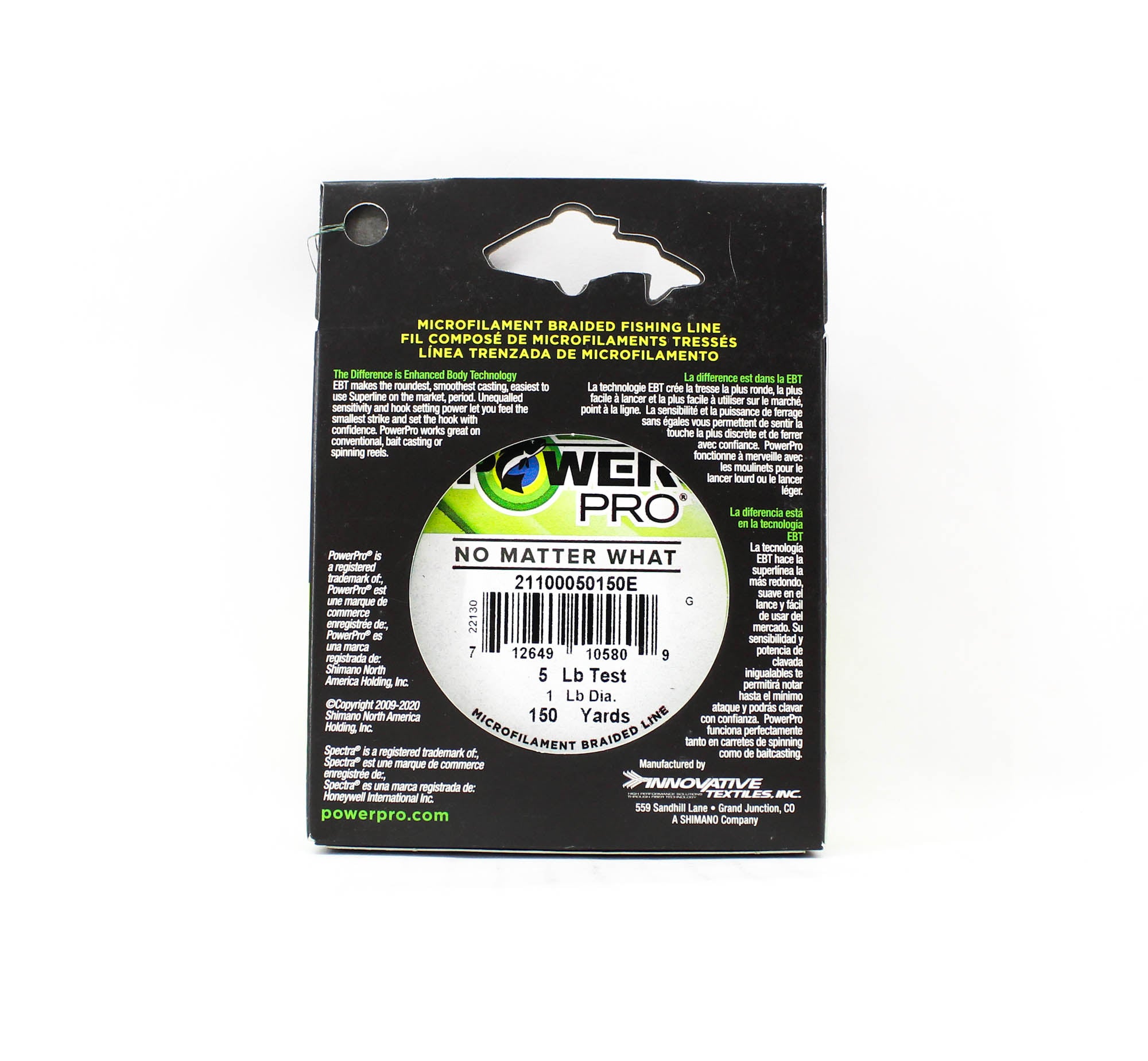 Power Pro Braided Spectra Line 5lb by 150yds Green (5809)