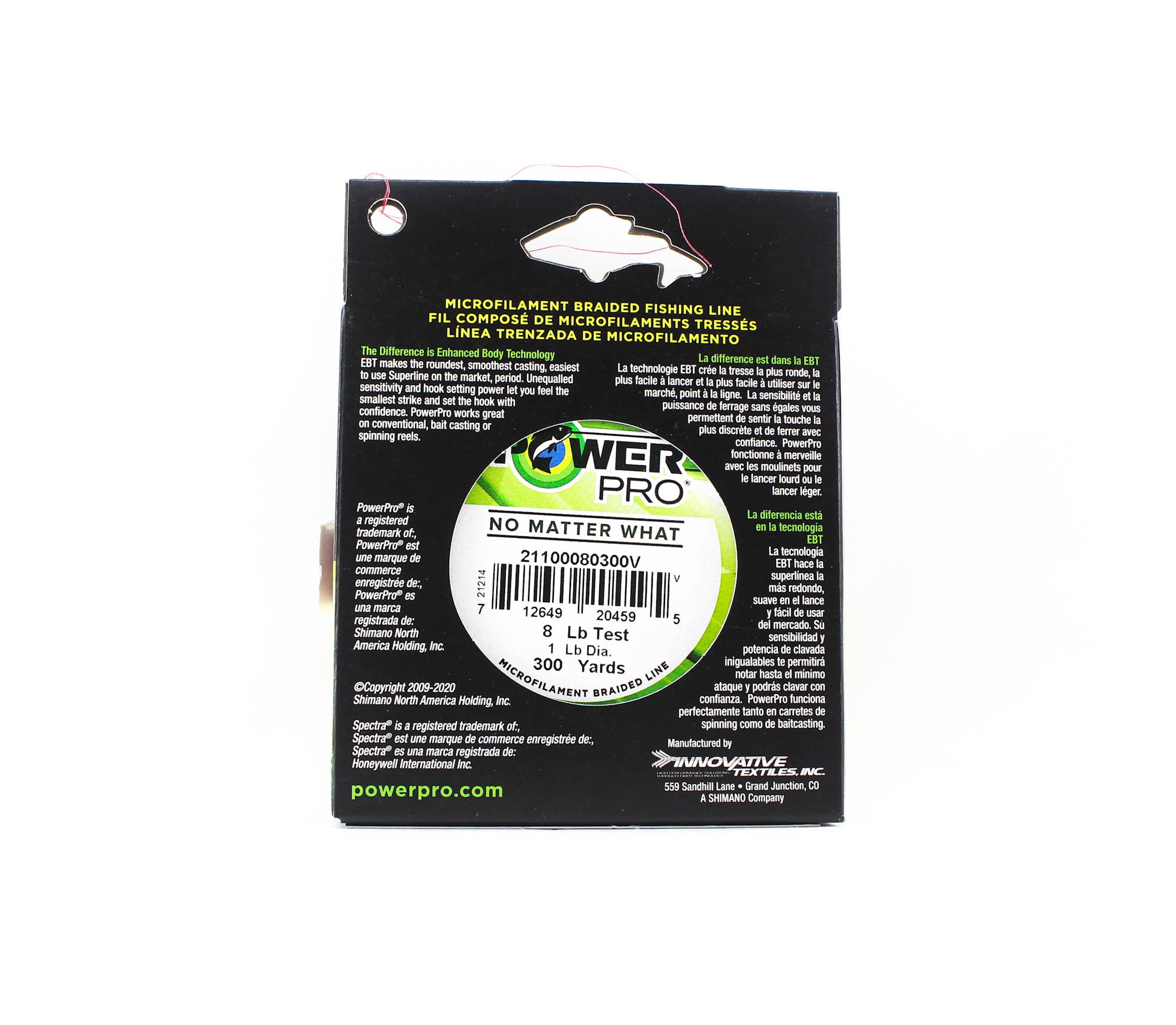 Power Pro Braided Spectra Line 8lb by 300yds Red (4595)