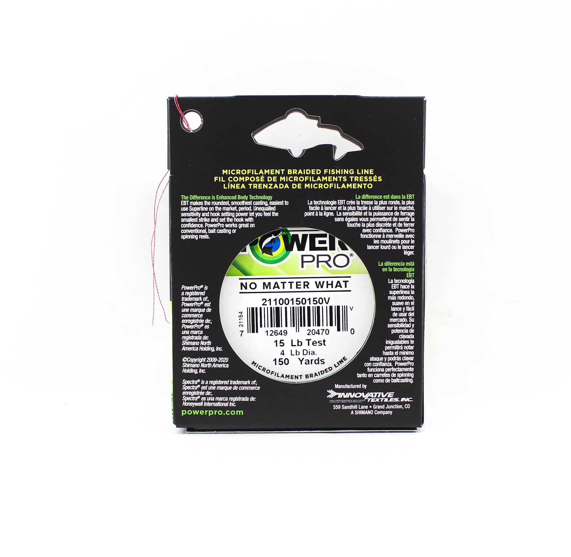Power Pro Braided Spectra Line 15lb by 150yds Red (4700)